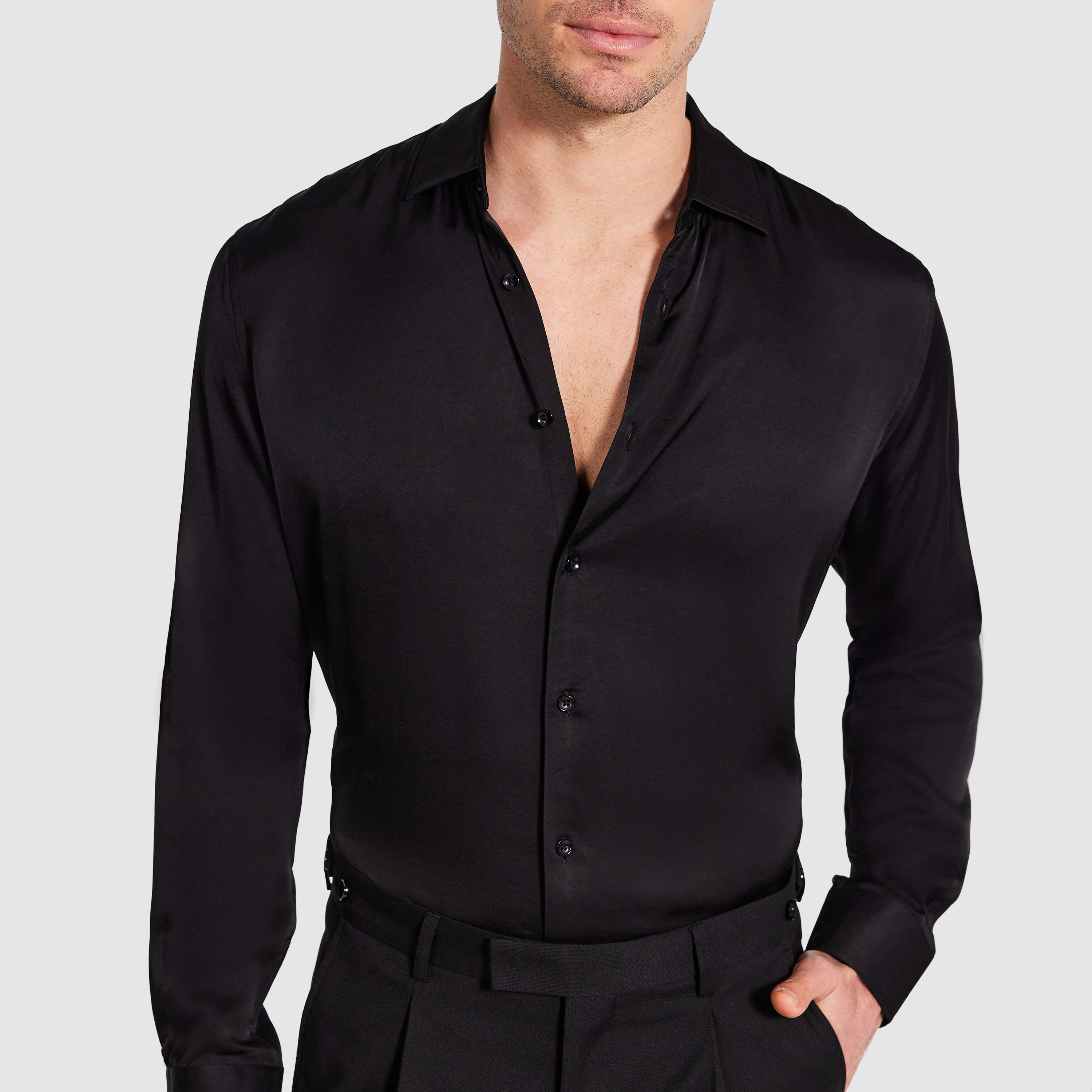 Titanium Viscose Shirt