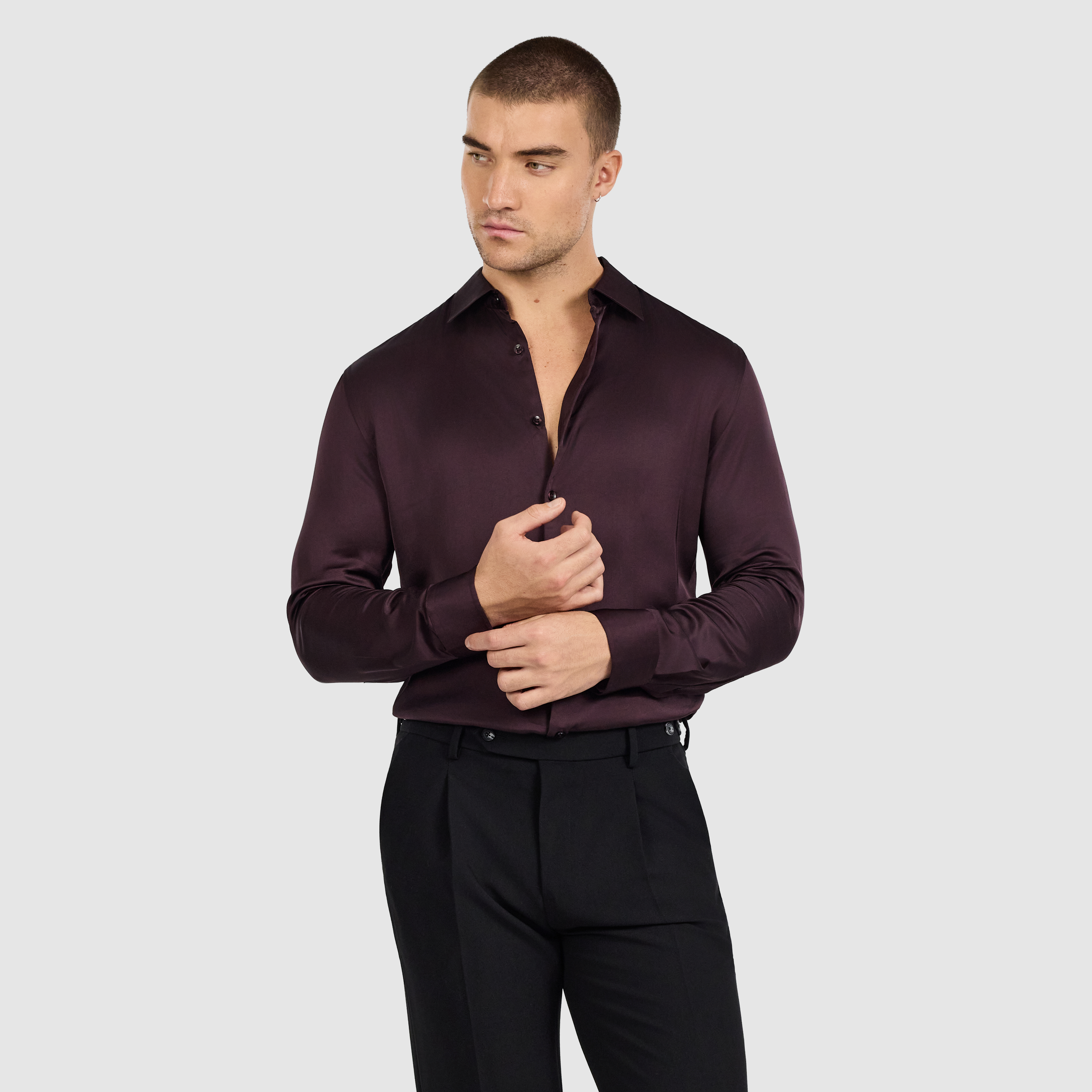 Titanium Viscose Shirt