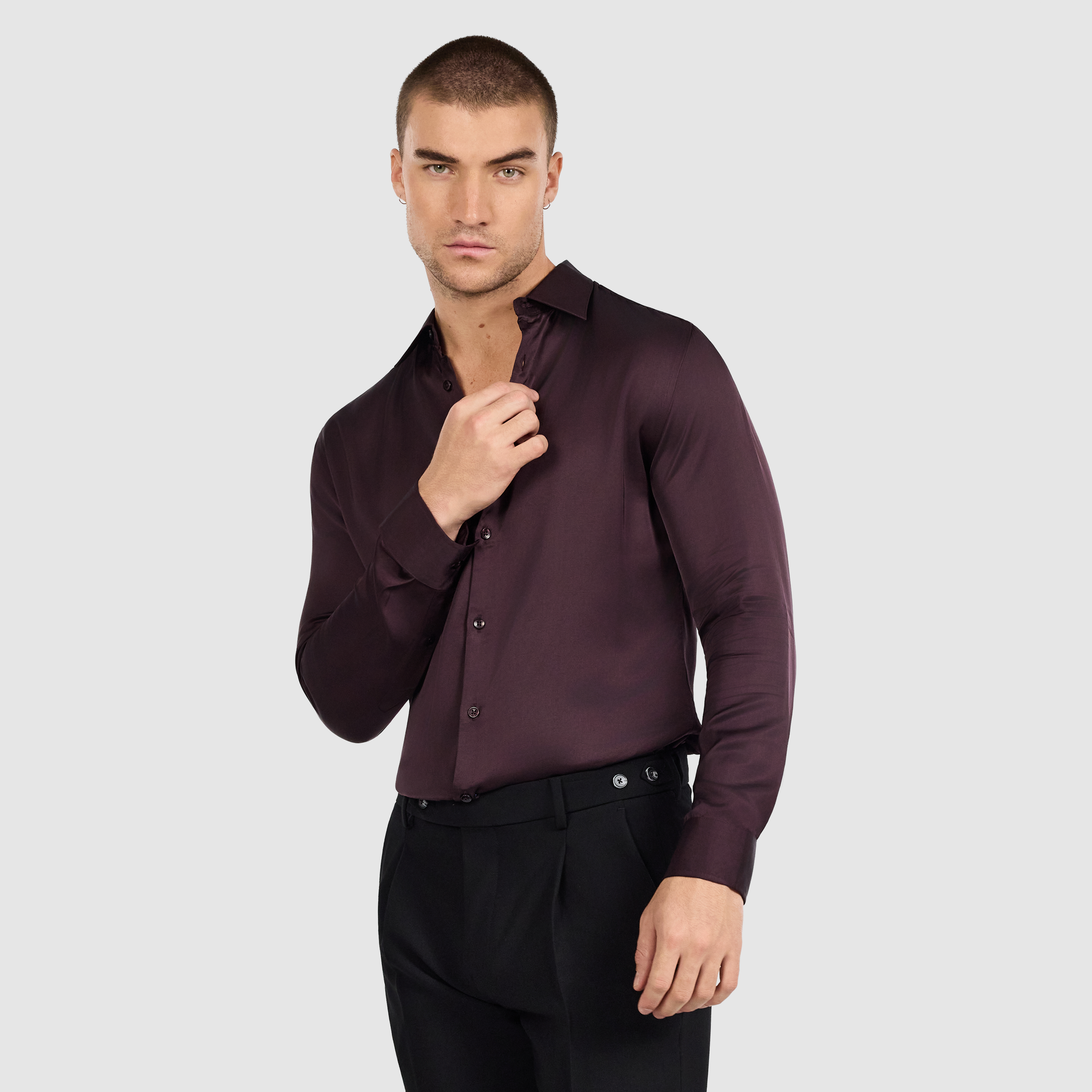 Titanium Viscose Shirt