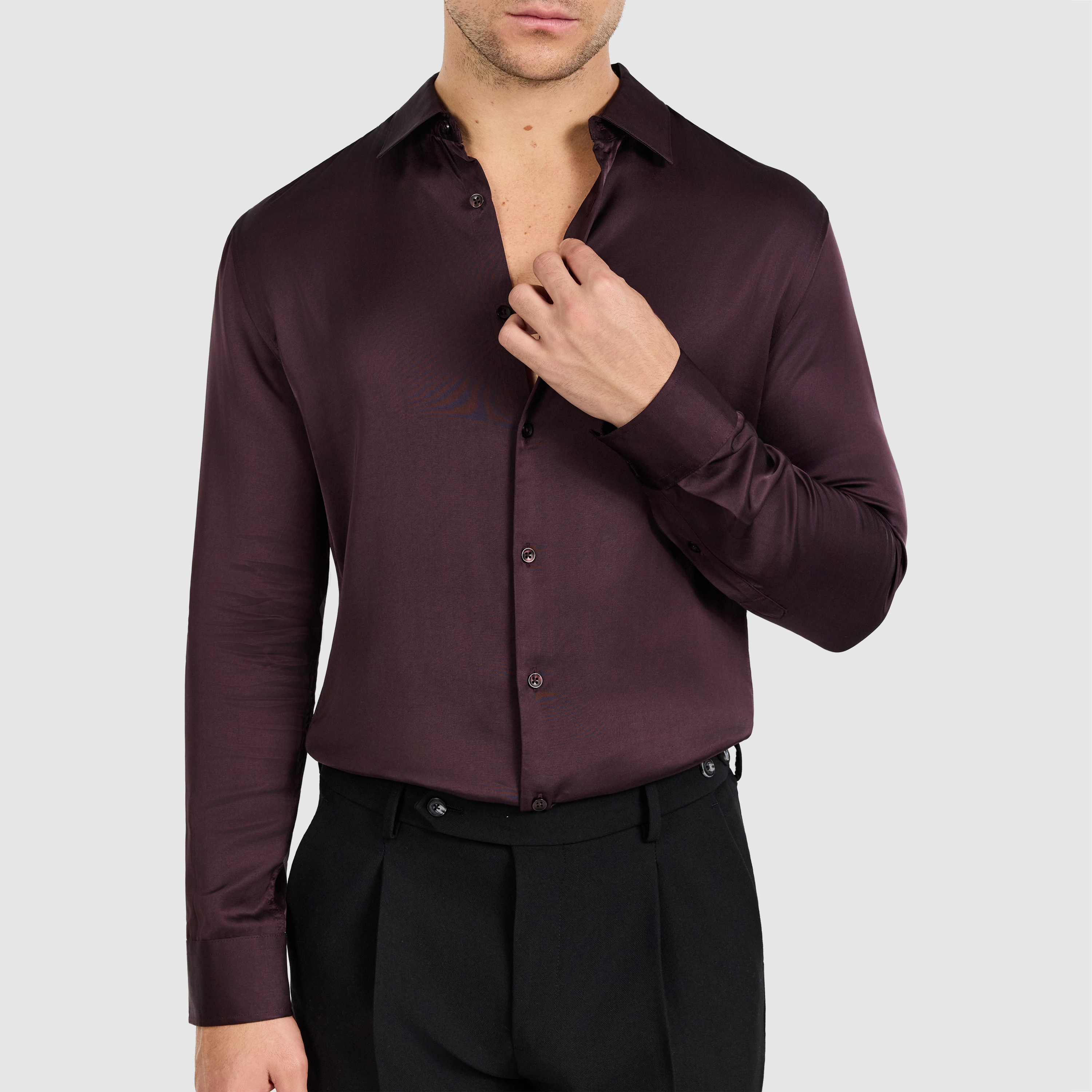Titanium Viscose Shirt