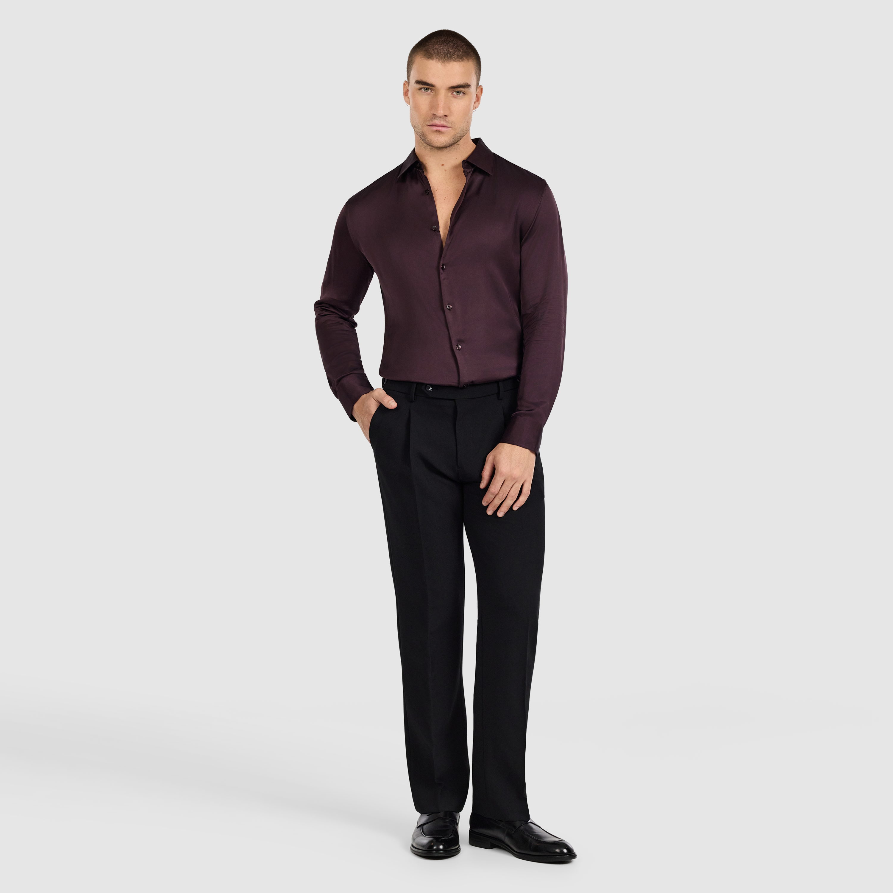Titanium Viscose Shirt