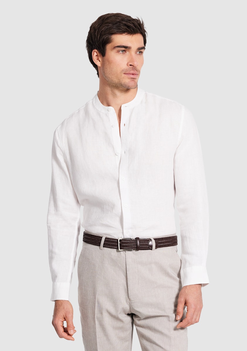 Corfu Slim Linen Shirt