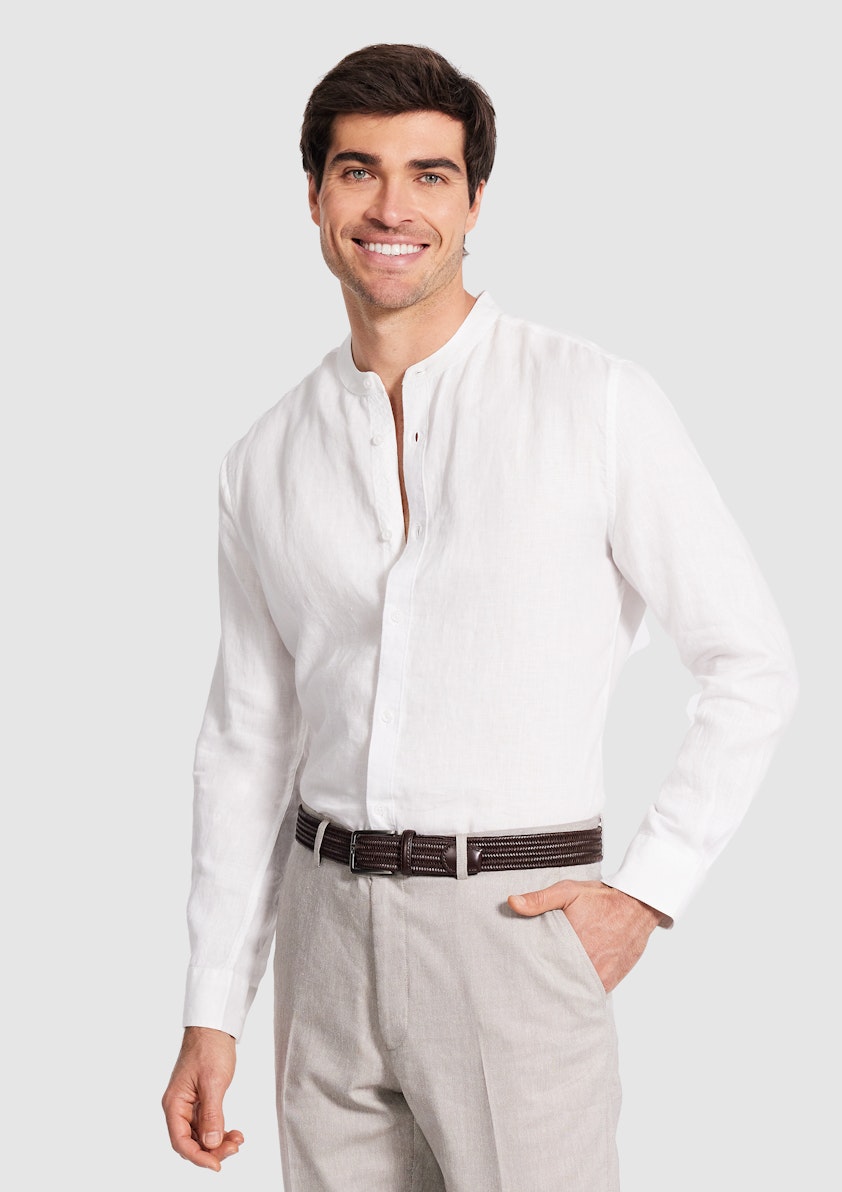 Corfu Slim Linen Shirt