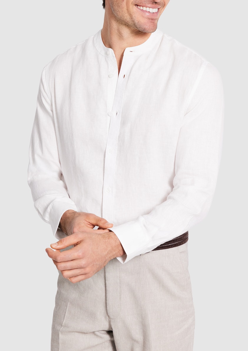 Corfu Slim Linen Shirt