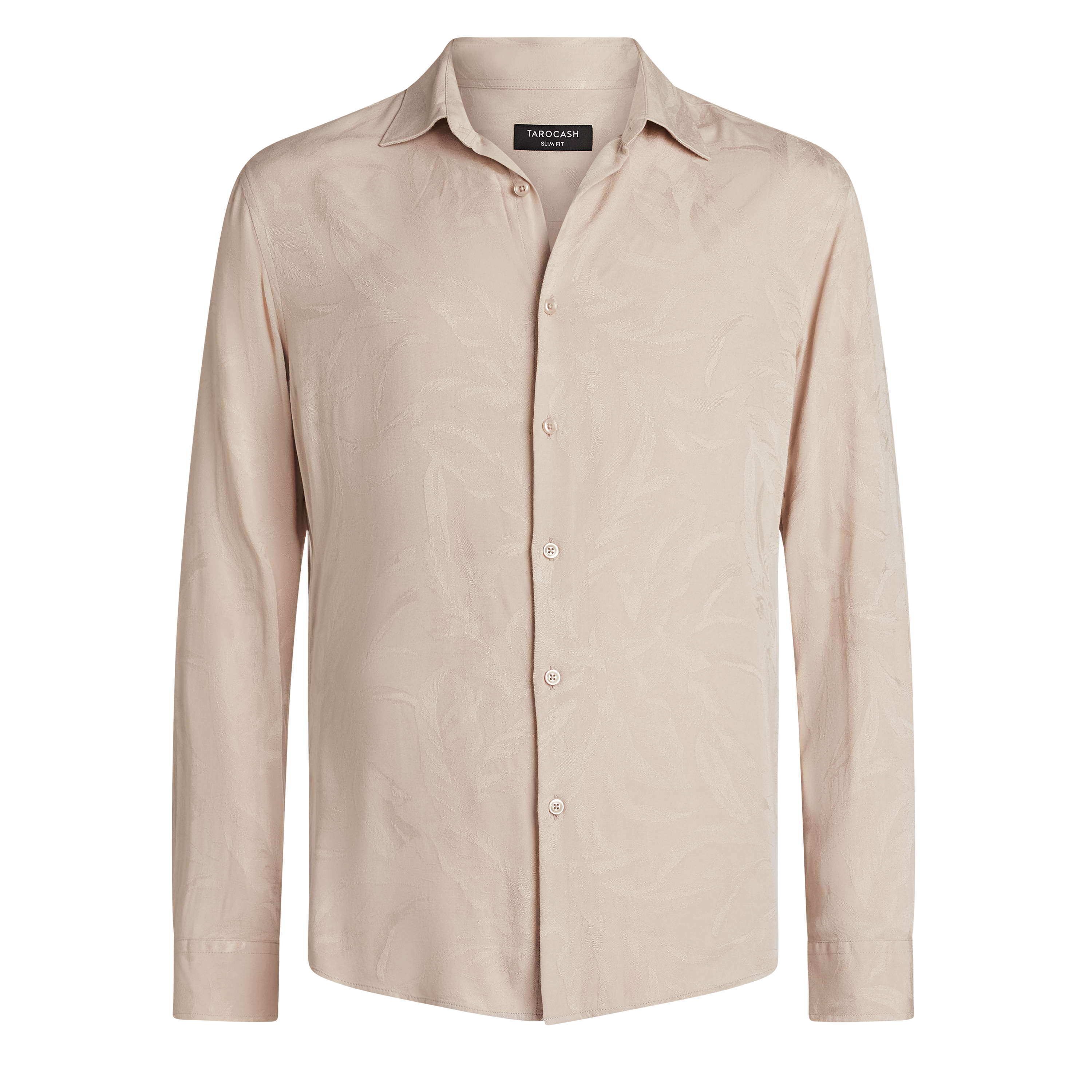 Natural Luna Slim Viscose Leaf Shirt