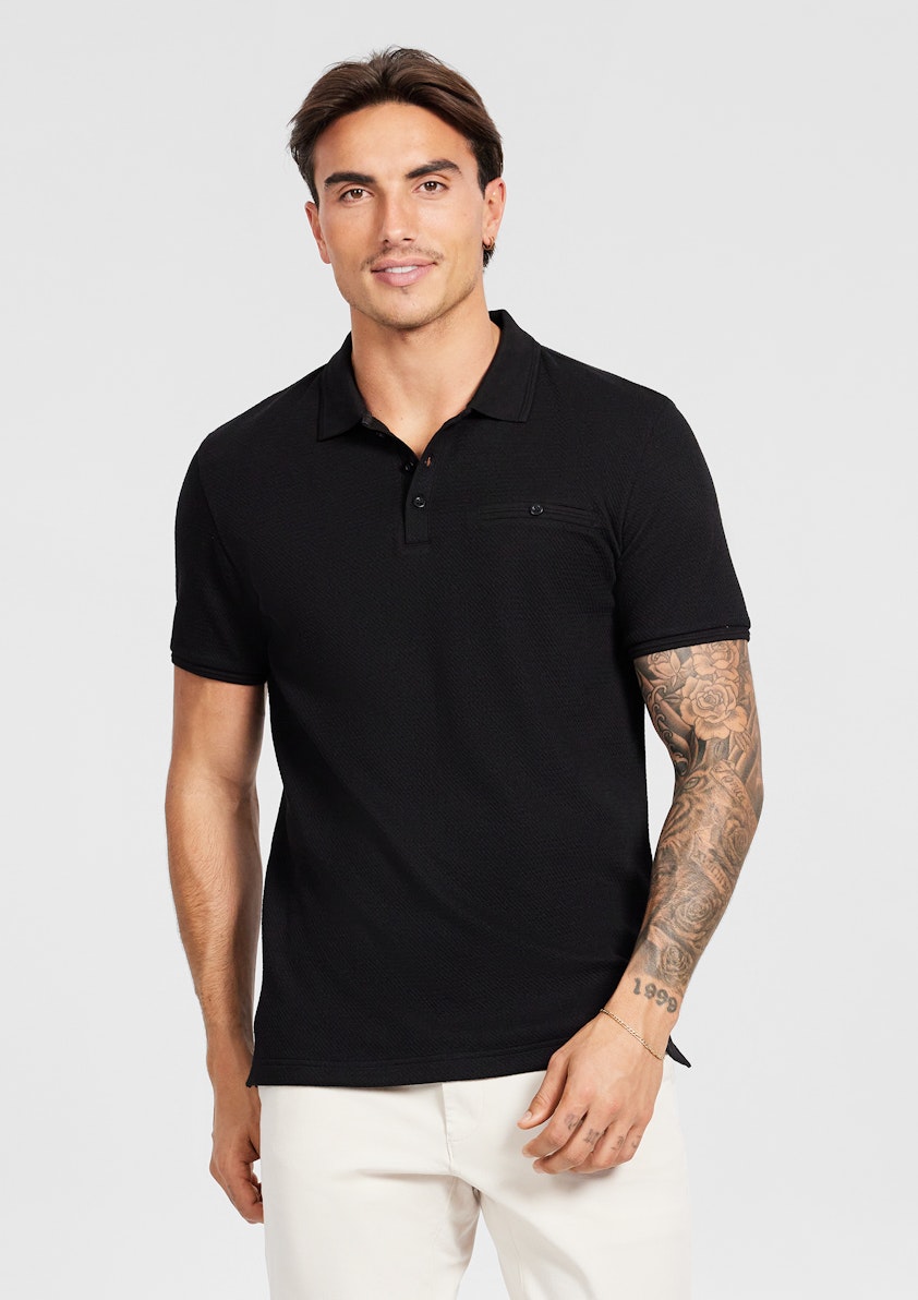Lucas Textured Polo