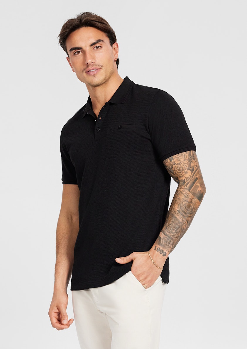 Lucas Textured Polo