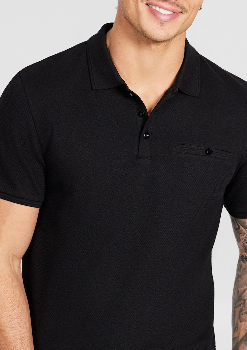Lucas Textured Polo