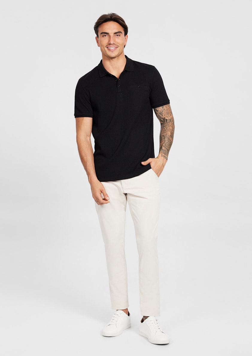 Lucas Textured Polo