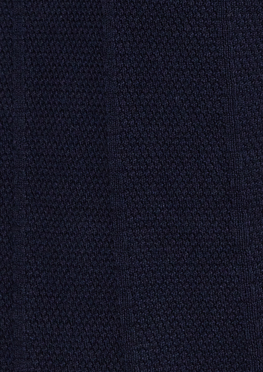 Navy Casa Knit Polo