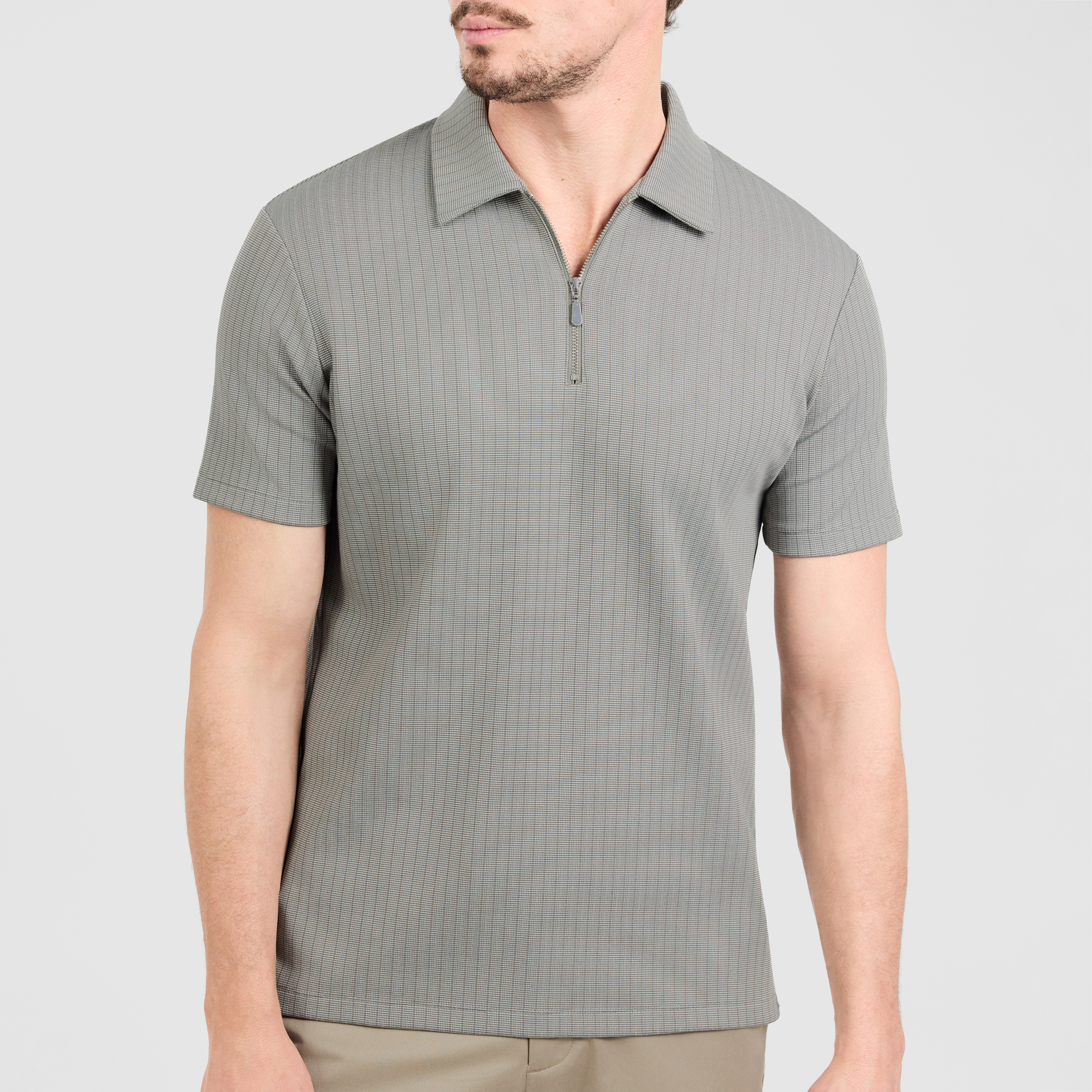 Dempsey Zip Polo