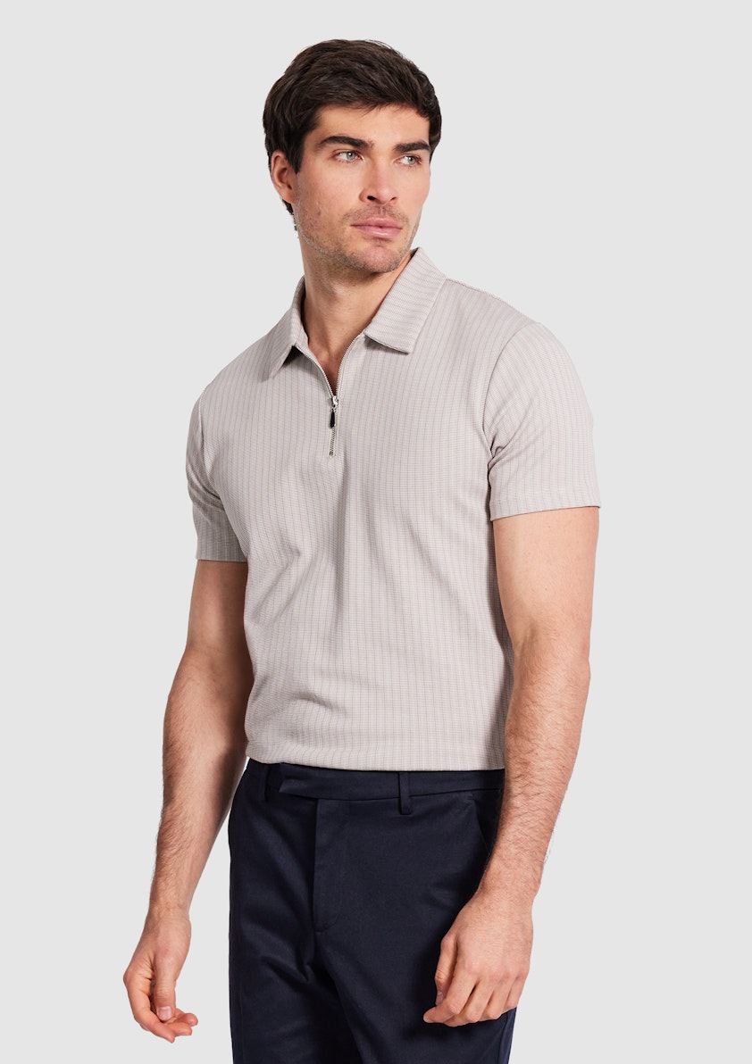 Dempsey Zip Polo
