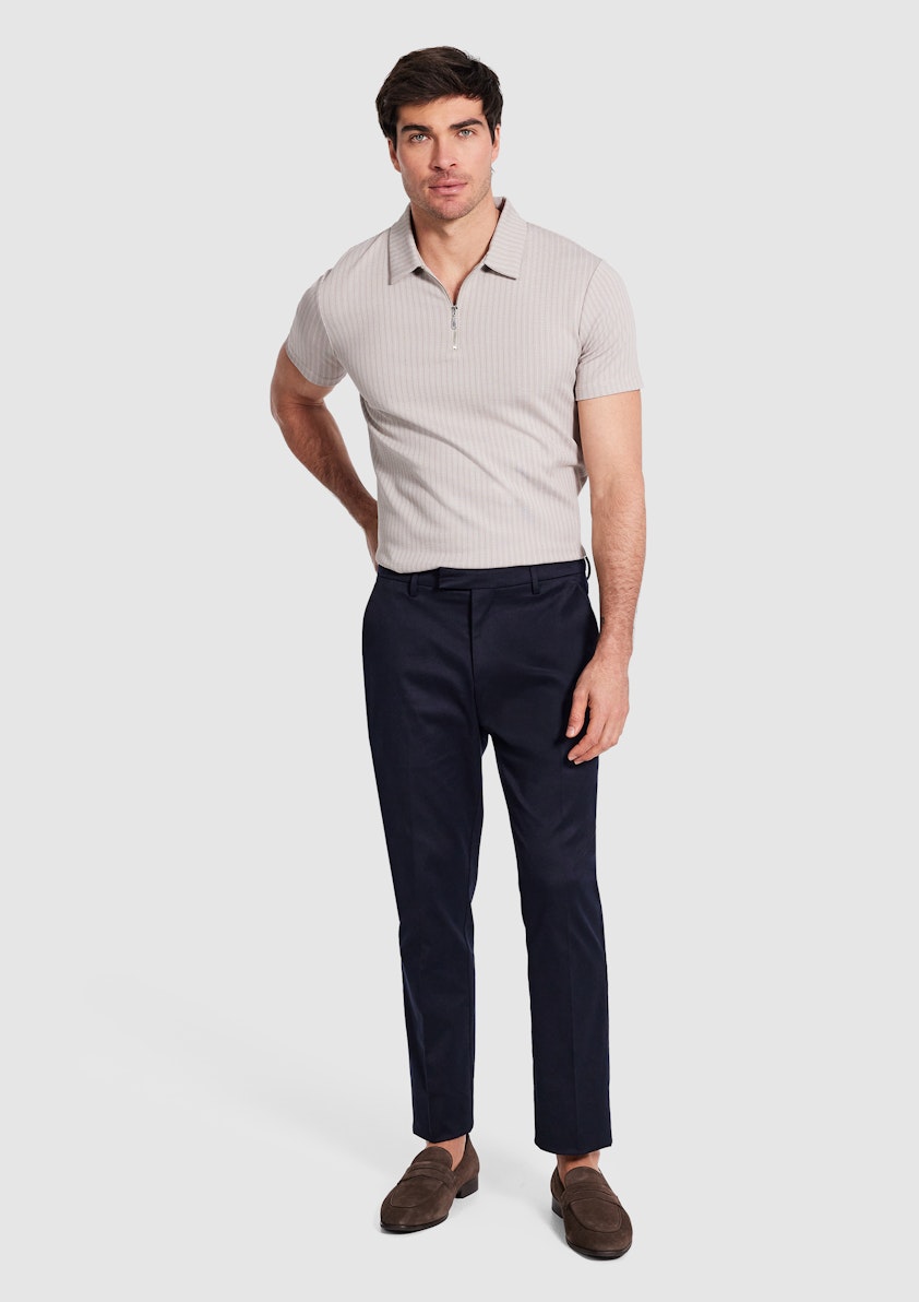 Dempsey Zip Polo