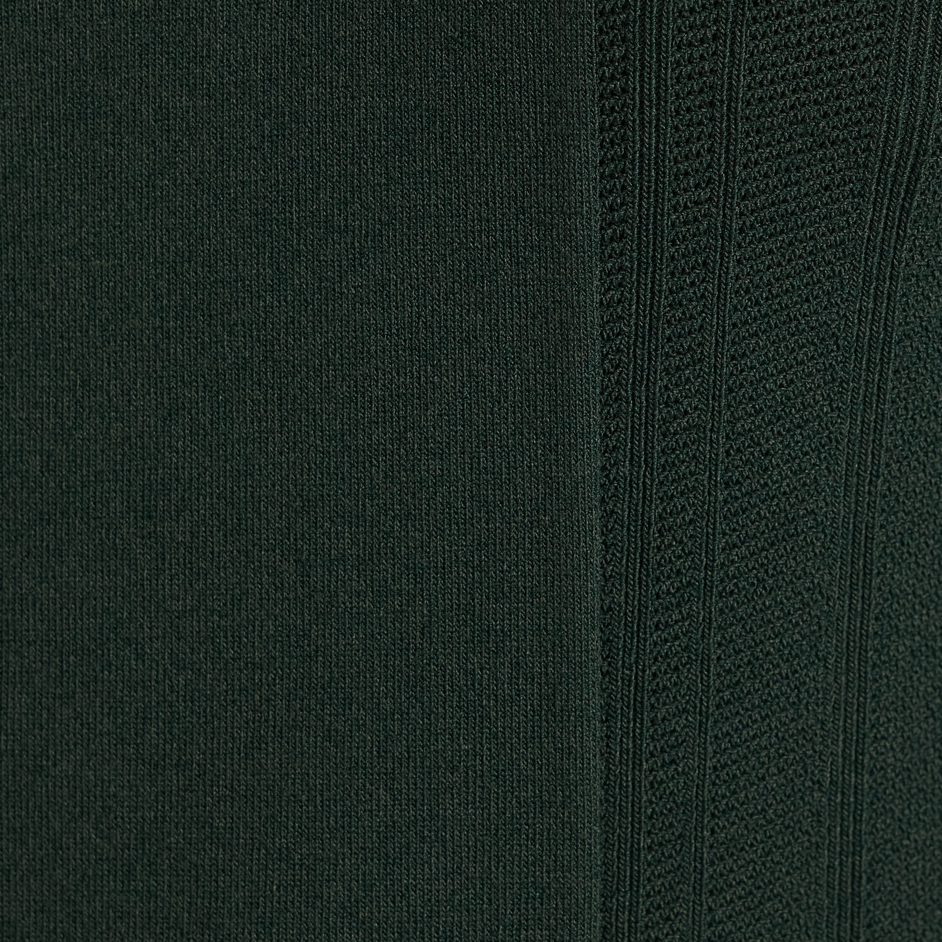 Emerald Stilone Zip Knit Polo