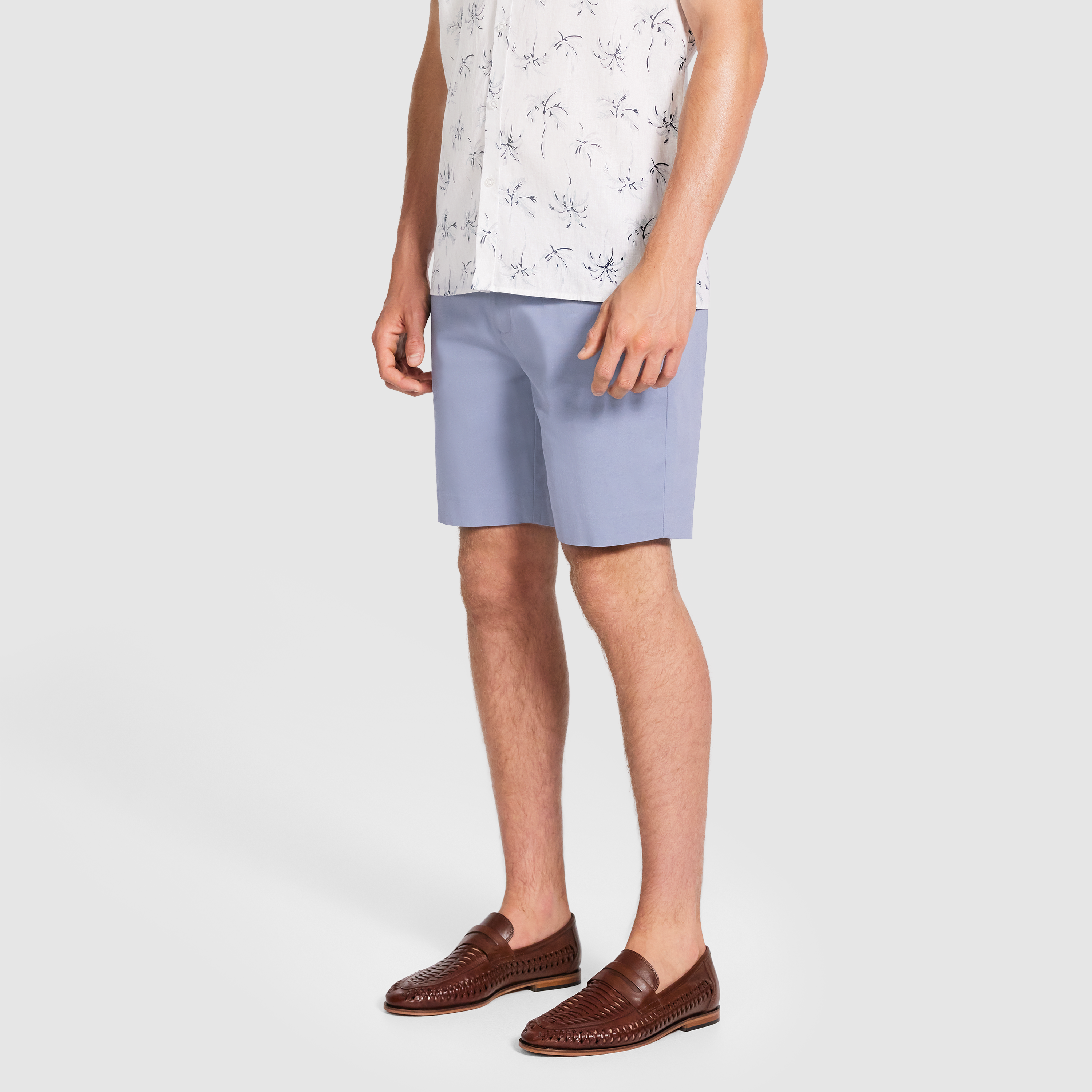 Mid Blue Blade Regular Stretch Short