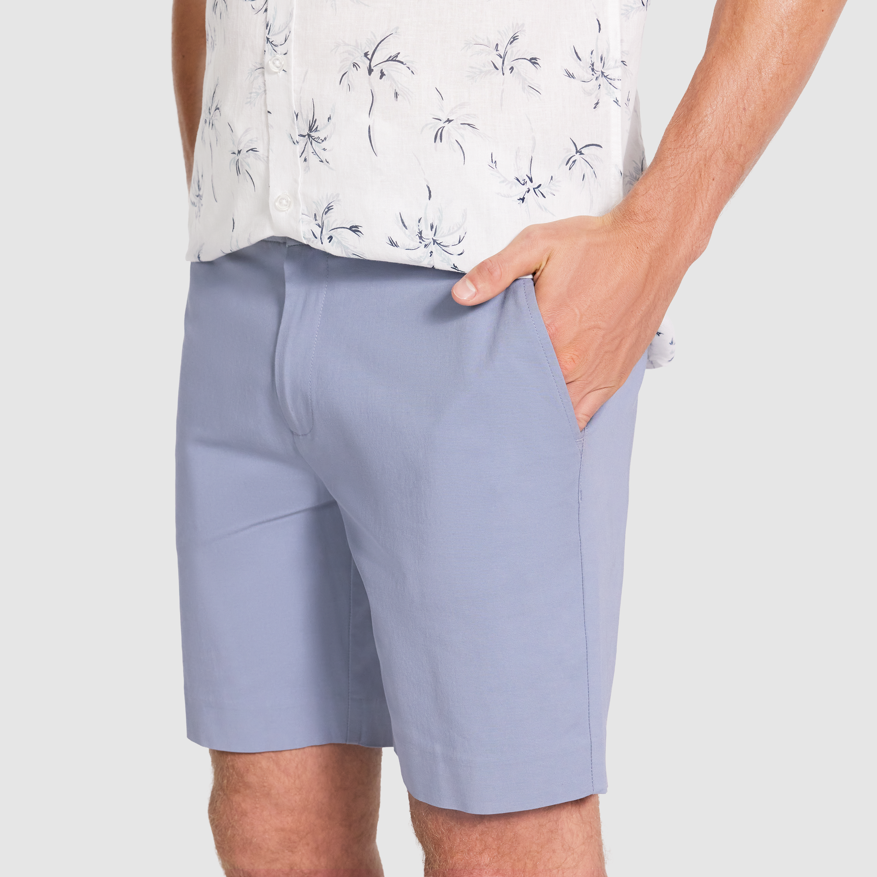 Mid Blue Blade Regular Stretch Short