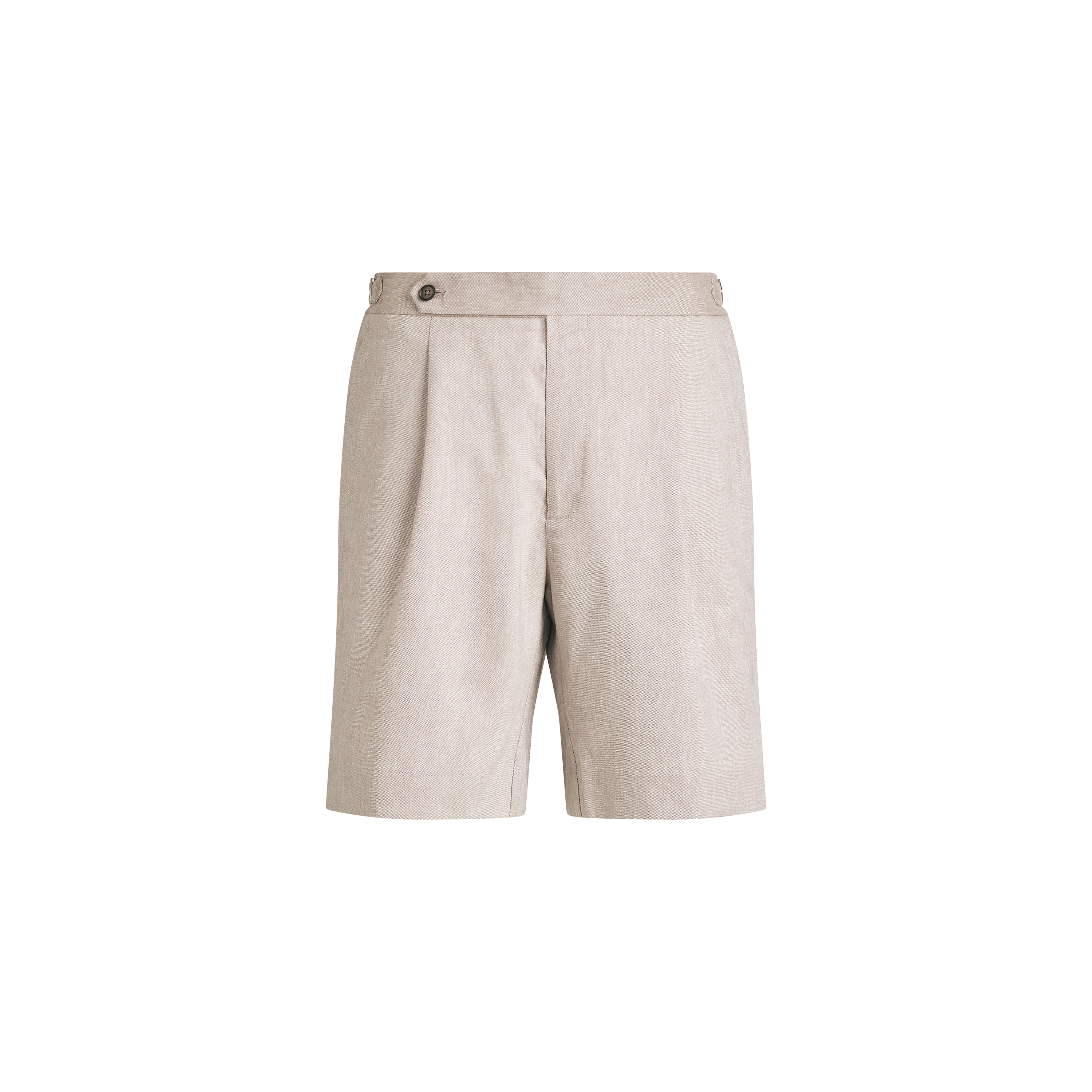 Marvel Regular Pleat Linen Short