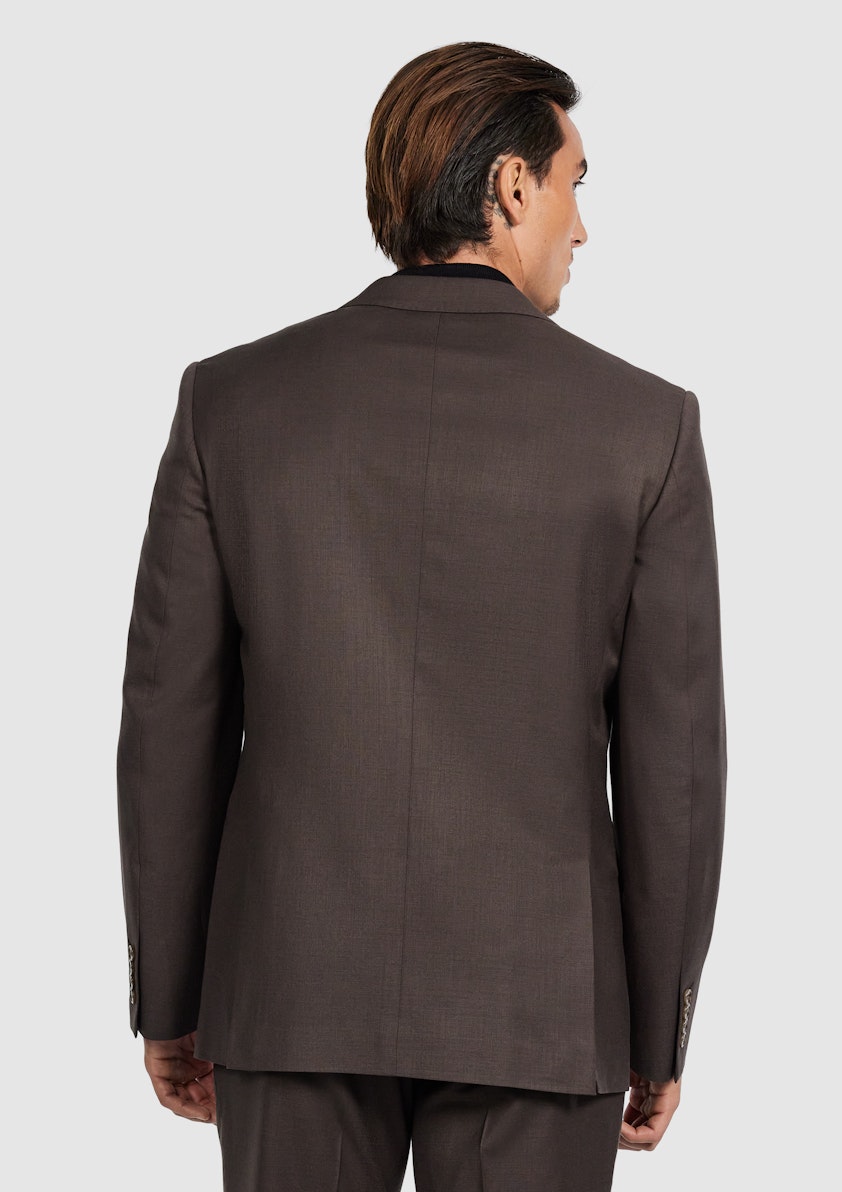 Chocolate Kutler Slim Suit