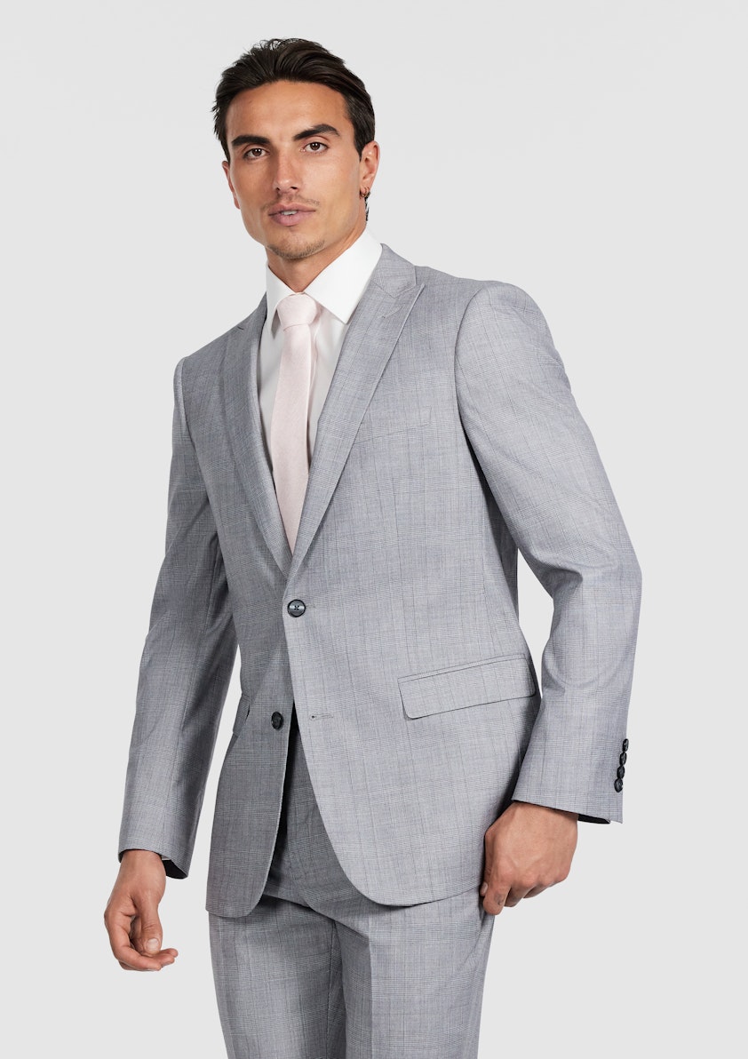 Kyler Slim Check Suit Jacket