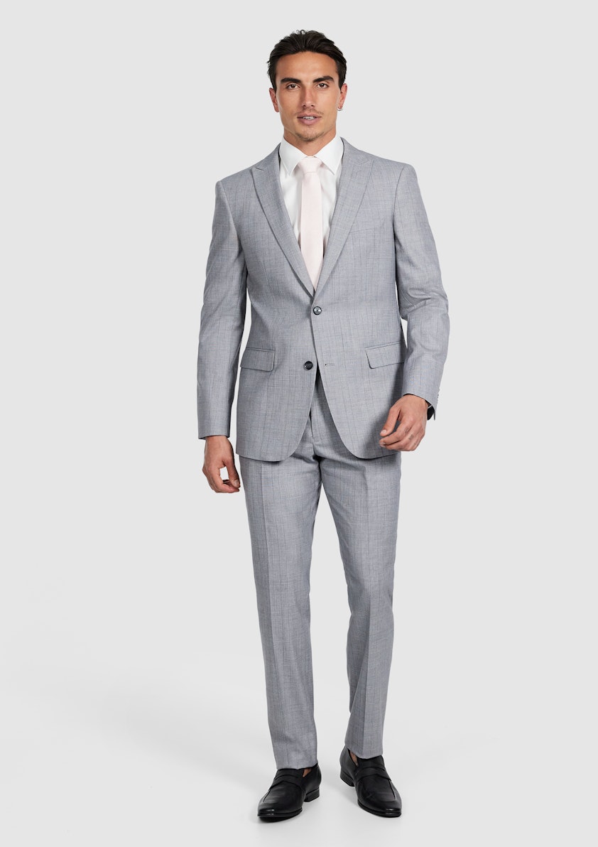 Kyler Slim Check Suit Jacket