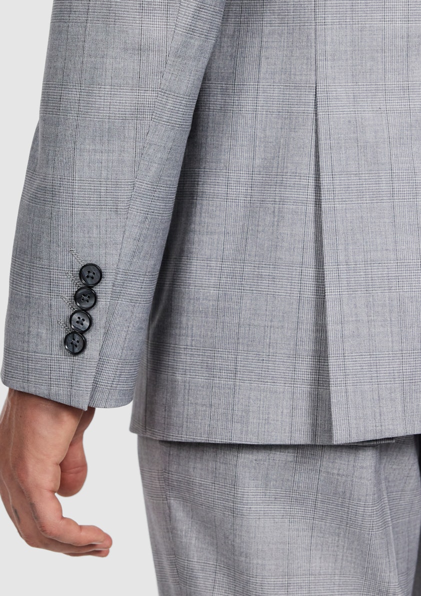 Kyler Slim Check Suit Jacket