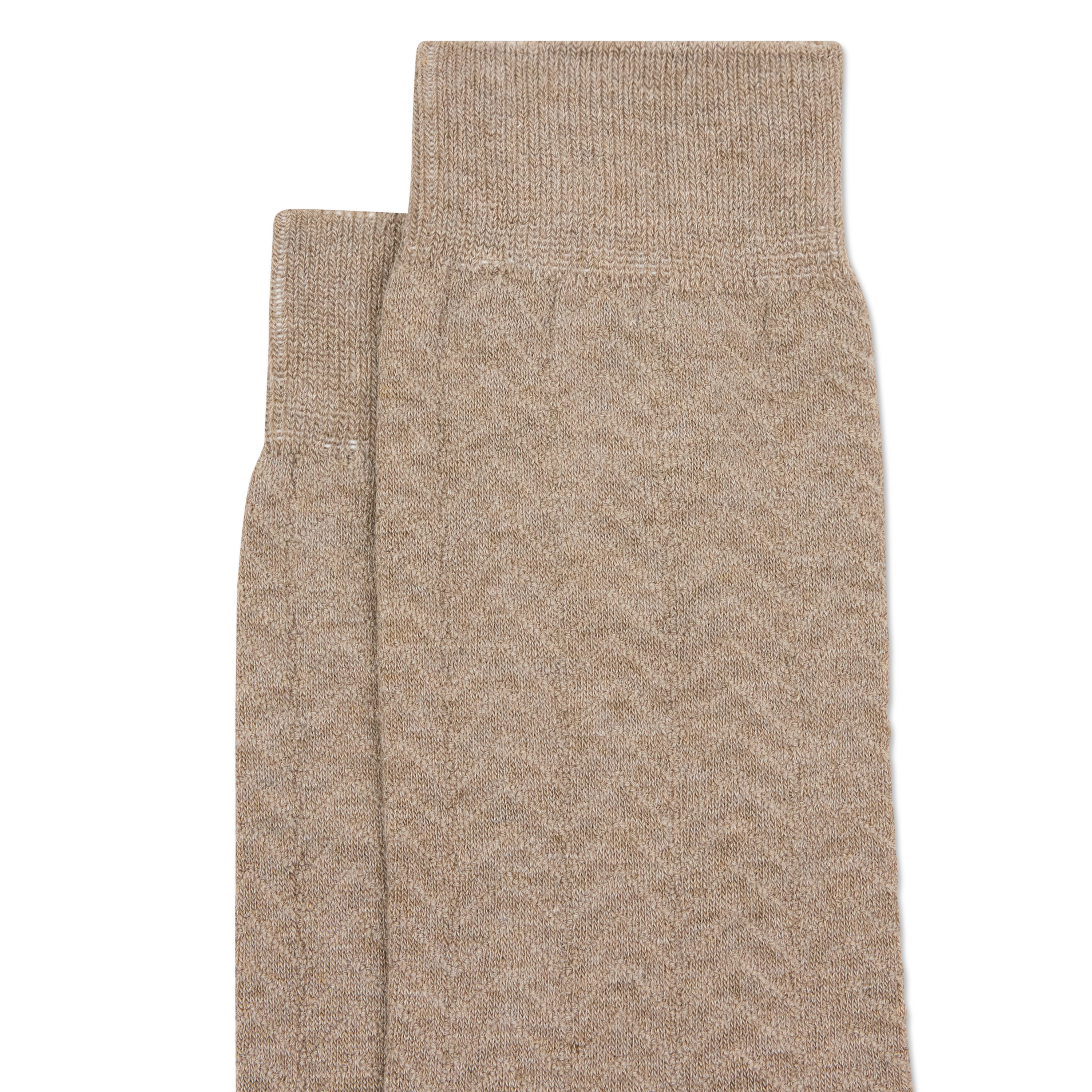 Natural Syd Textured Bamboo Sock