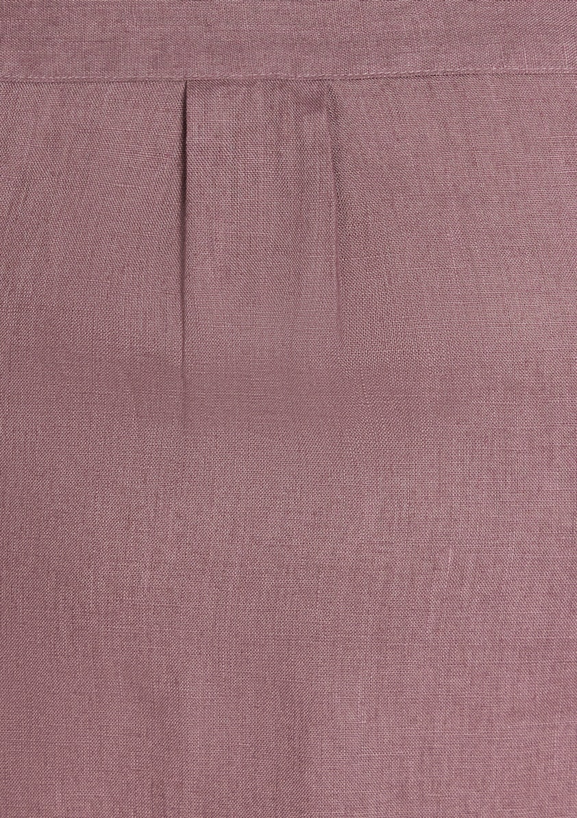 Dusty Pink Alesso Pure Linen Shirt