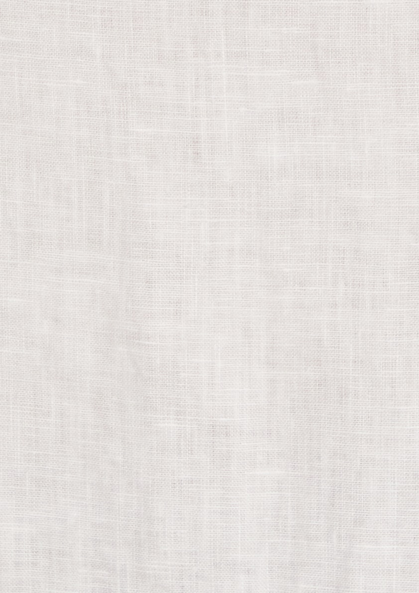 White Alesso Pure Linen Shirt