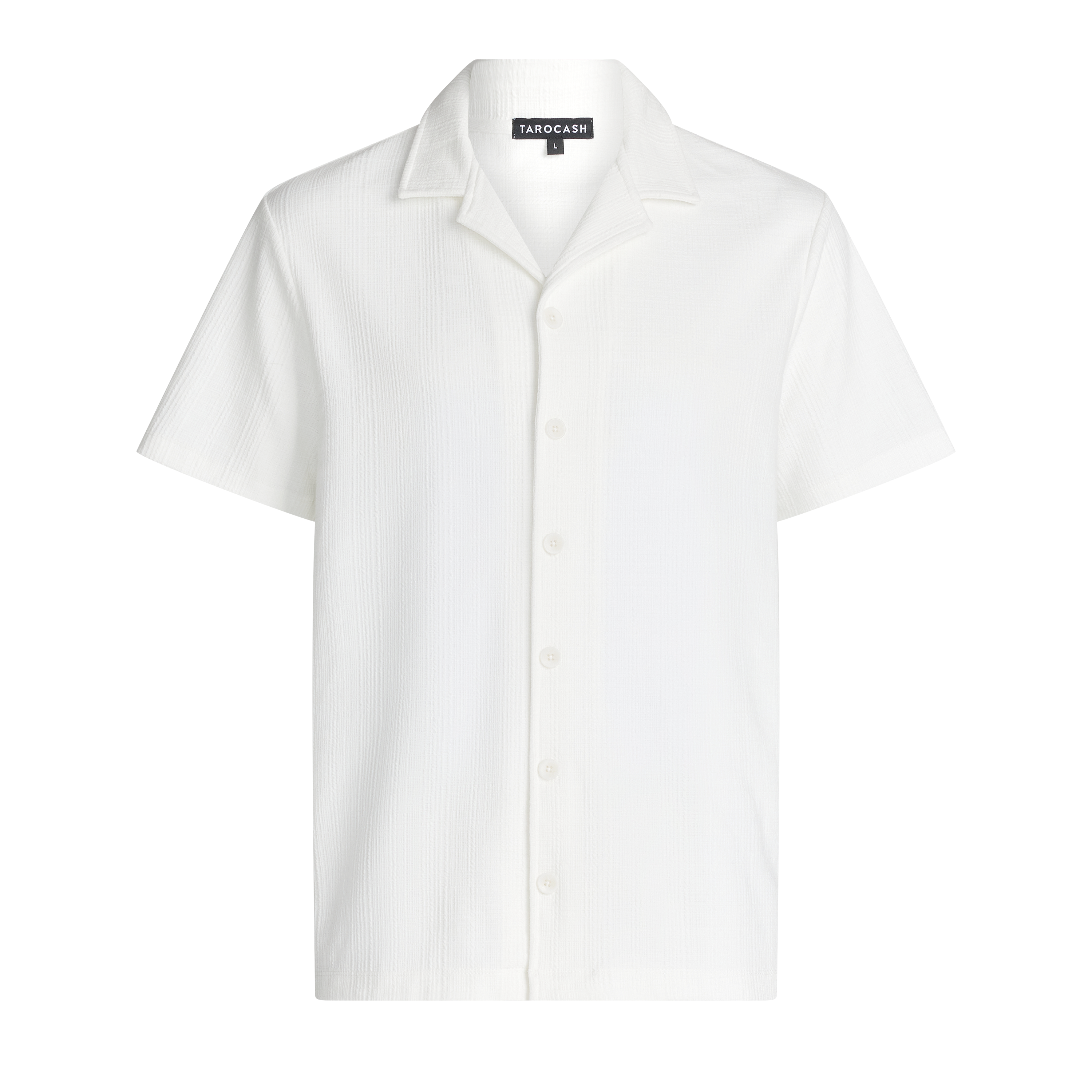 White Ciro Textured Shirt