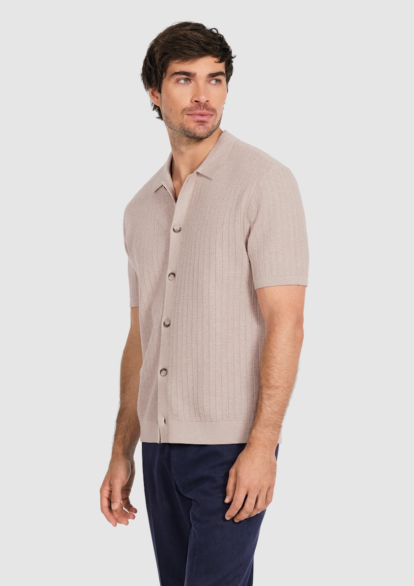 Natural Faro Knit Shirt