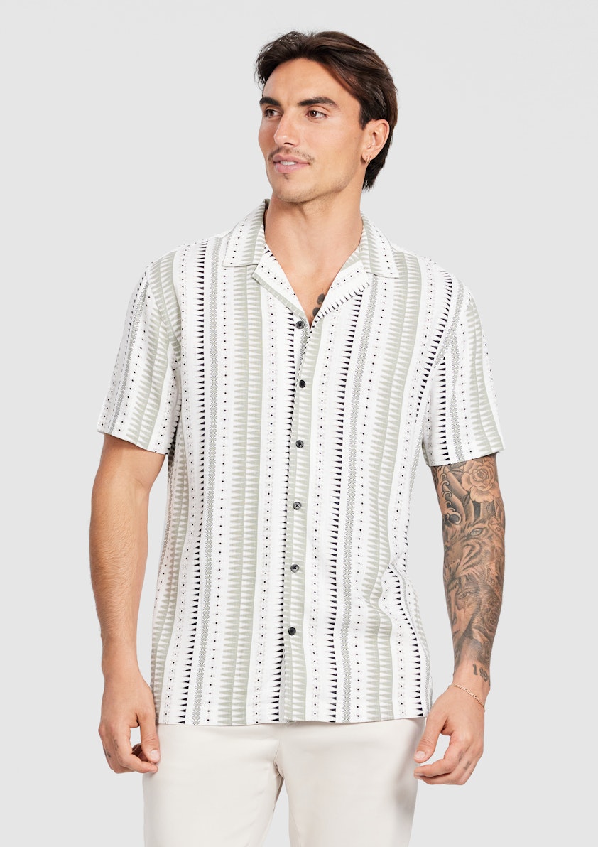 Venture Viscose Stripe Shirt