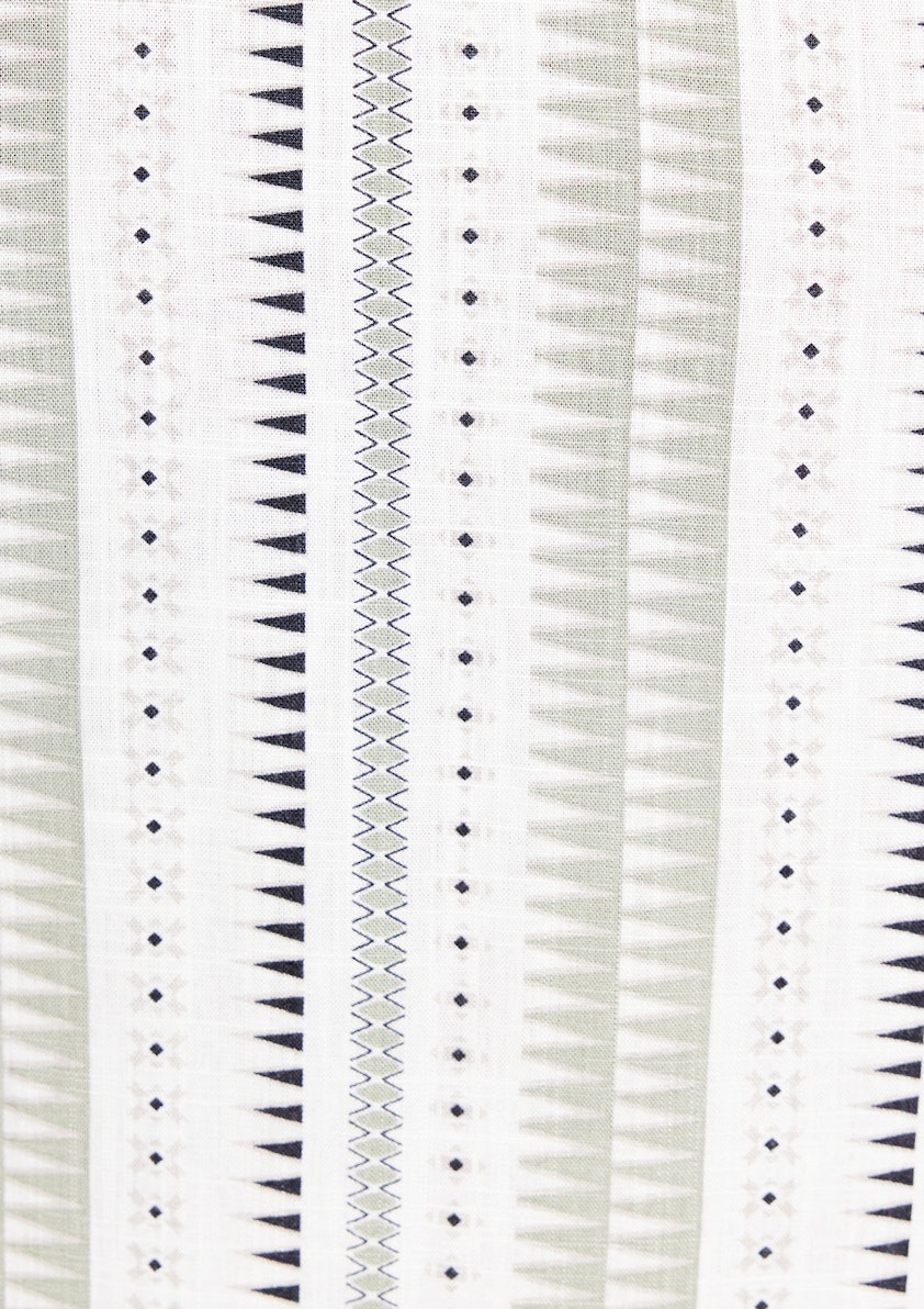 Sage Venture Viscose Stripe Shirt