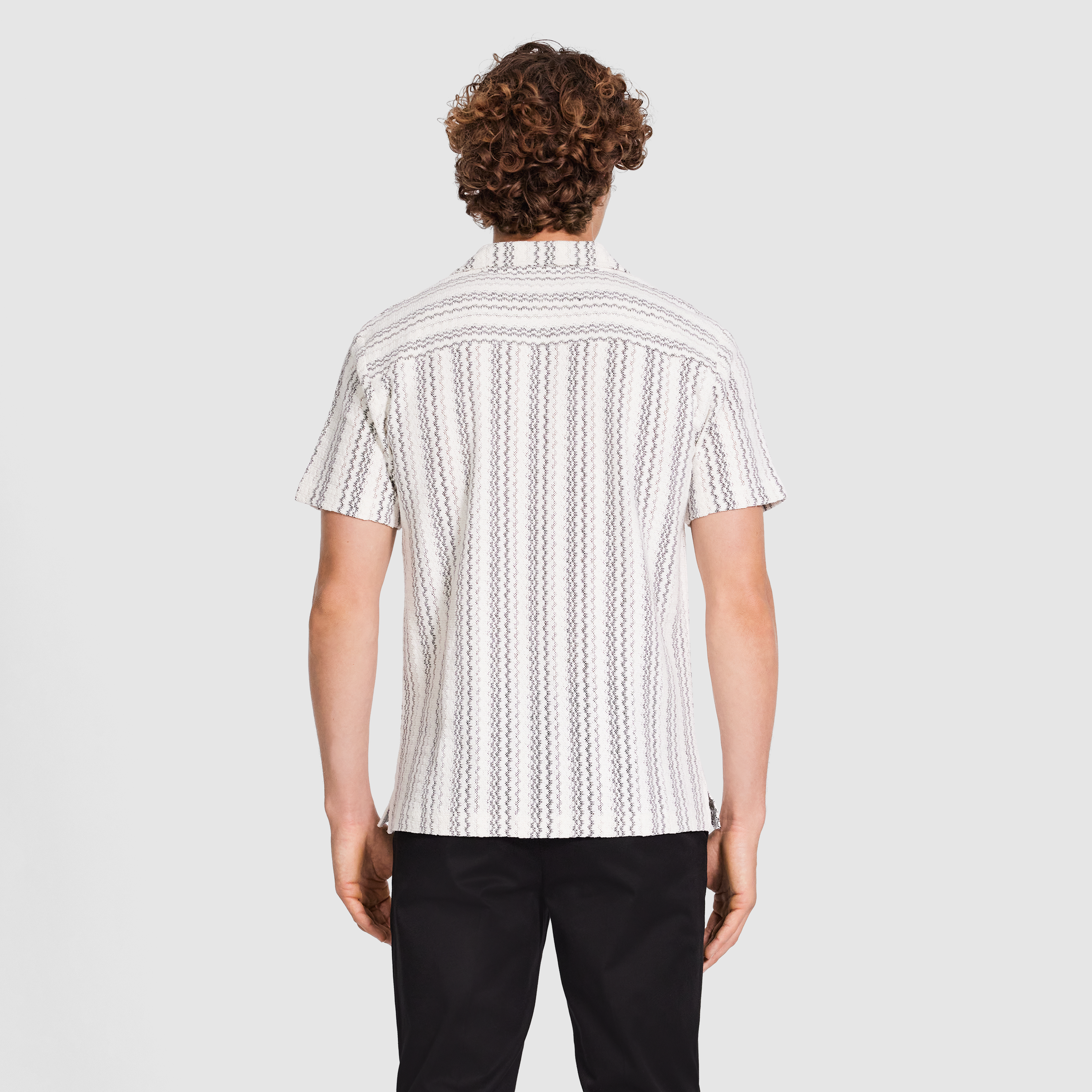 Kairo Stripe Textured Shirt