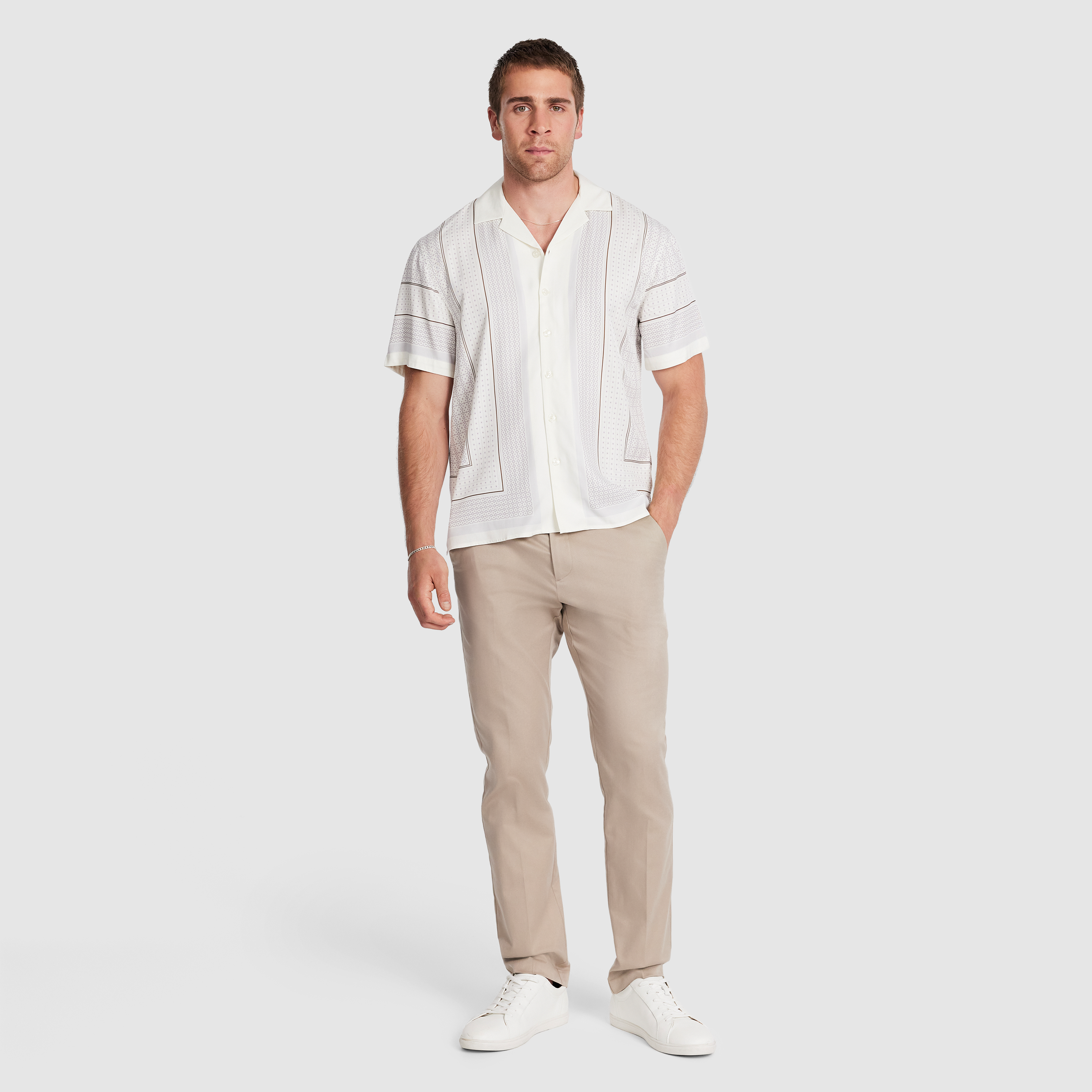 Jaques Viscose Geo Shirt