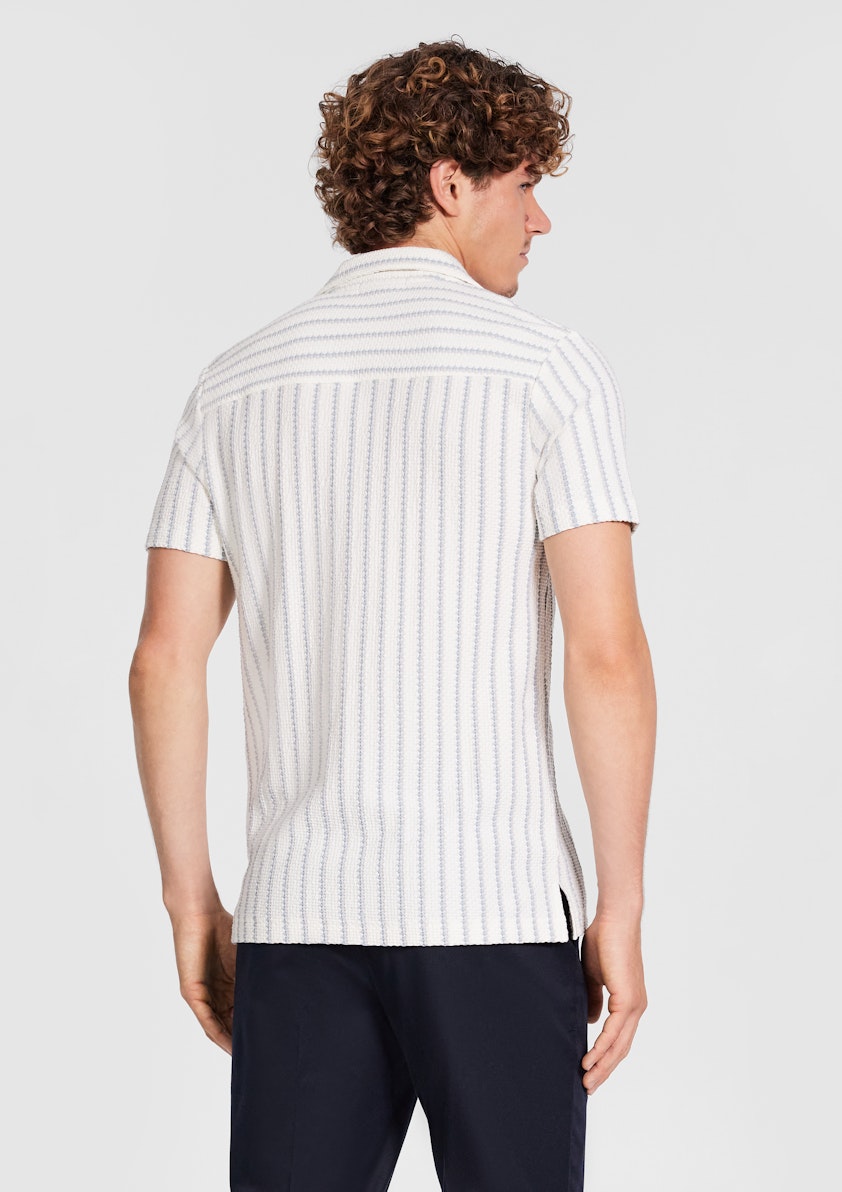Gable Stripe Textured Shirt