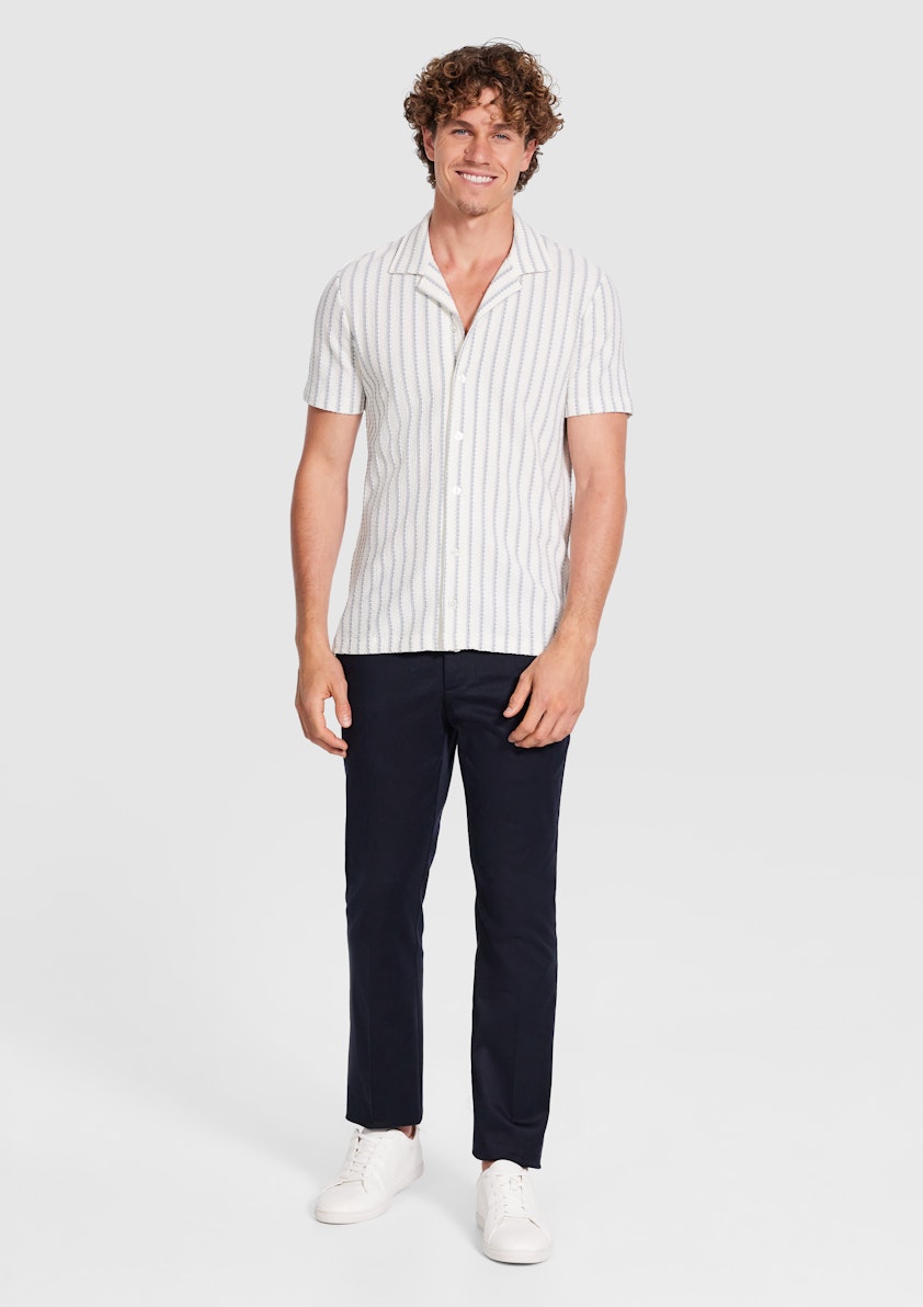 Gable Stripe Textured Shirt
