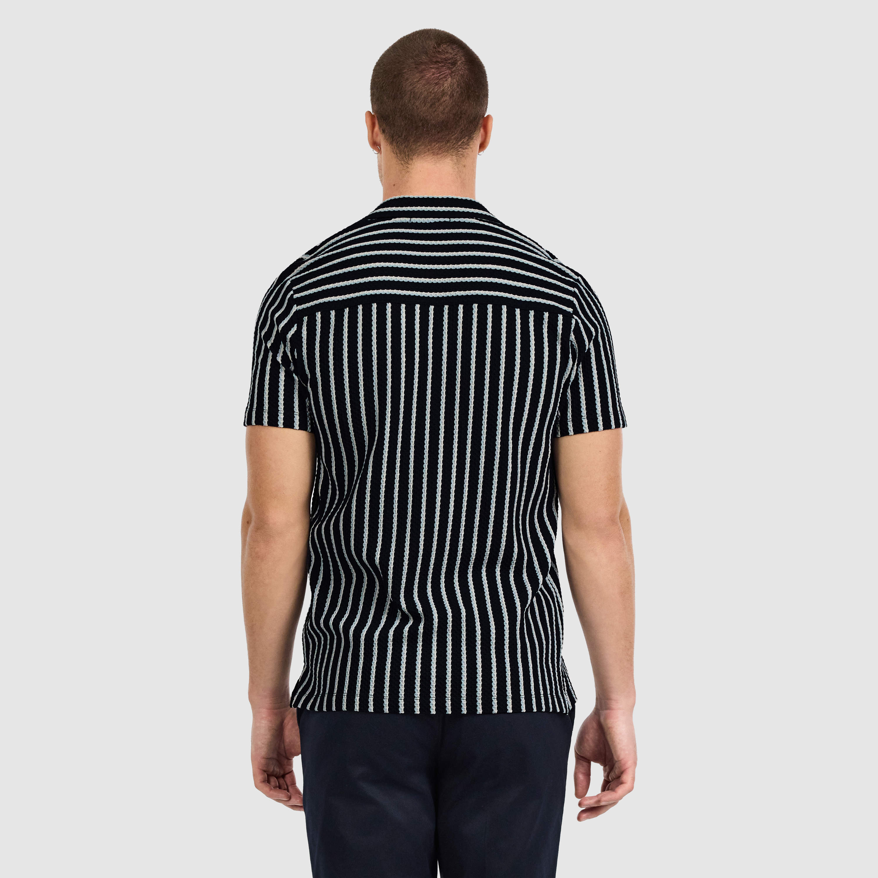 Gable Stripe Textured Shirt