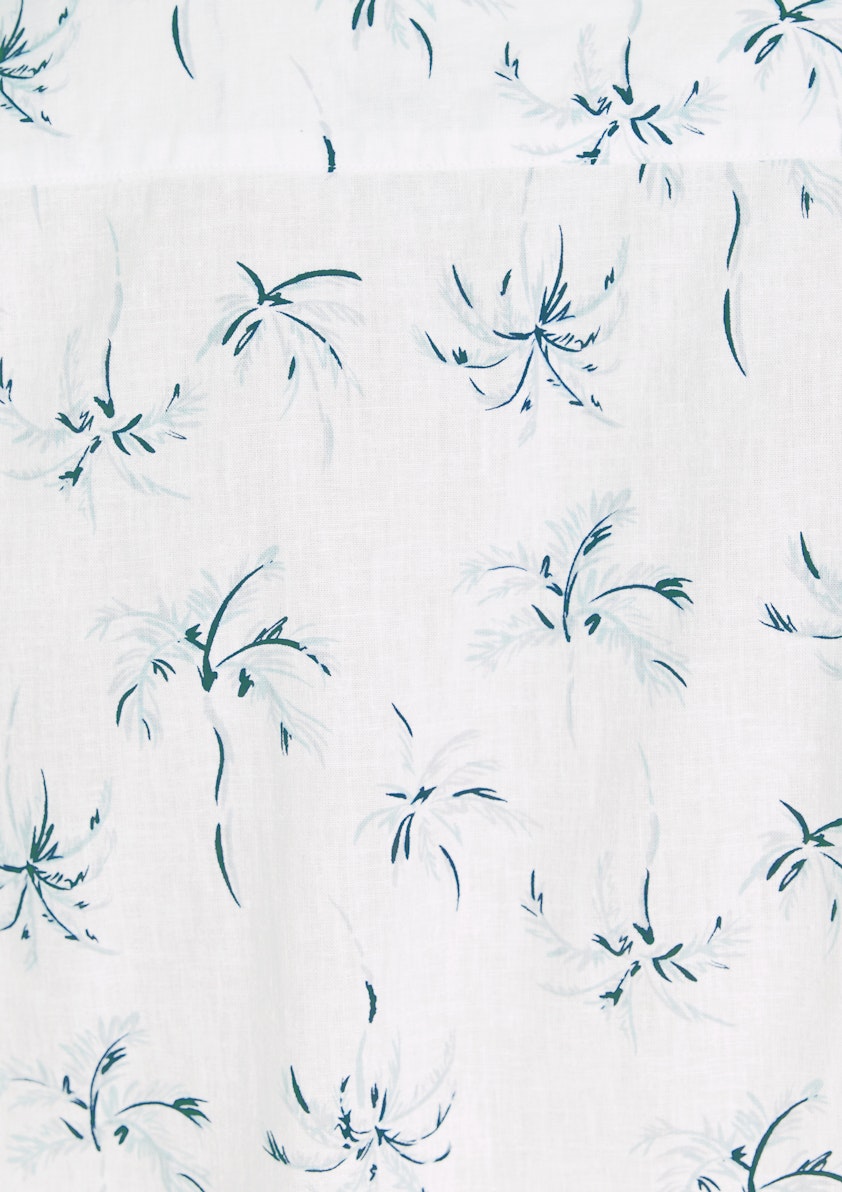 Neeson Linen Palm Shirt