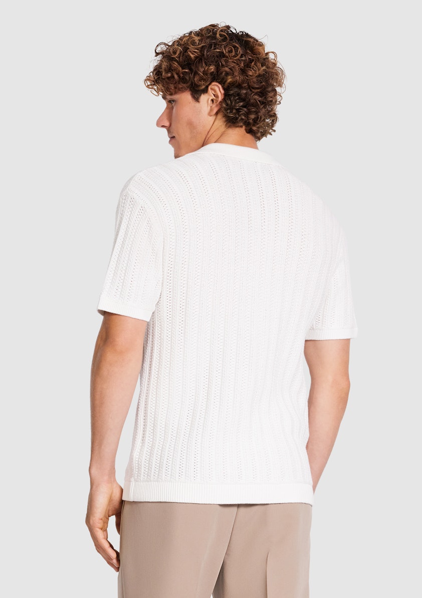 White Alvaro Knit Shirt