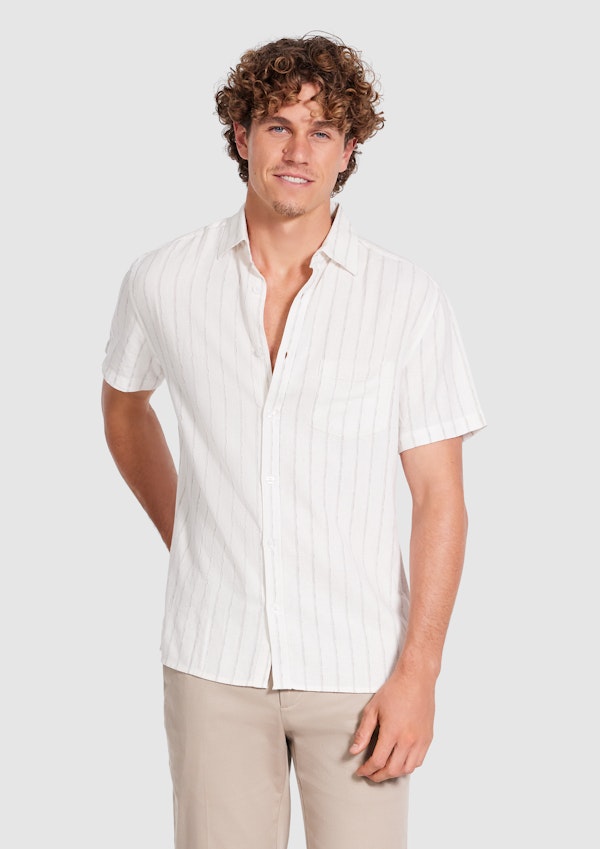 Artis Linen Stripe Shirt