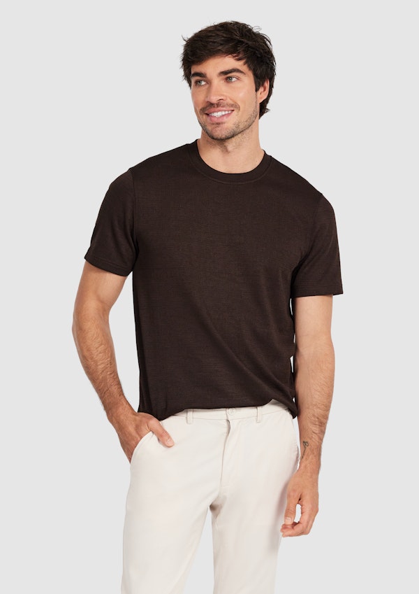 Richmond Textured T Shirt