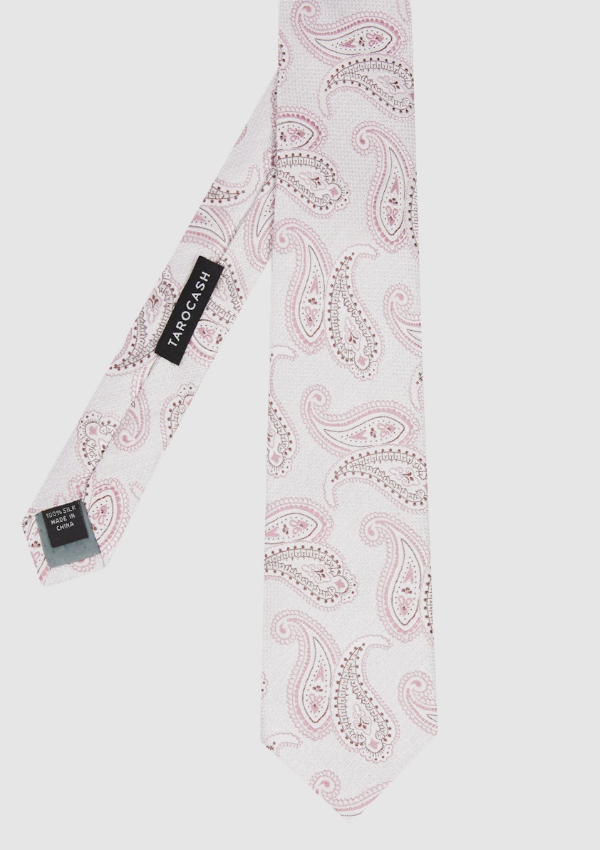 Macartha Paisley Silk Tie