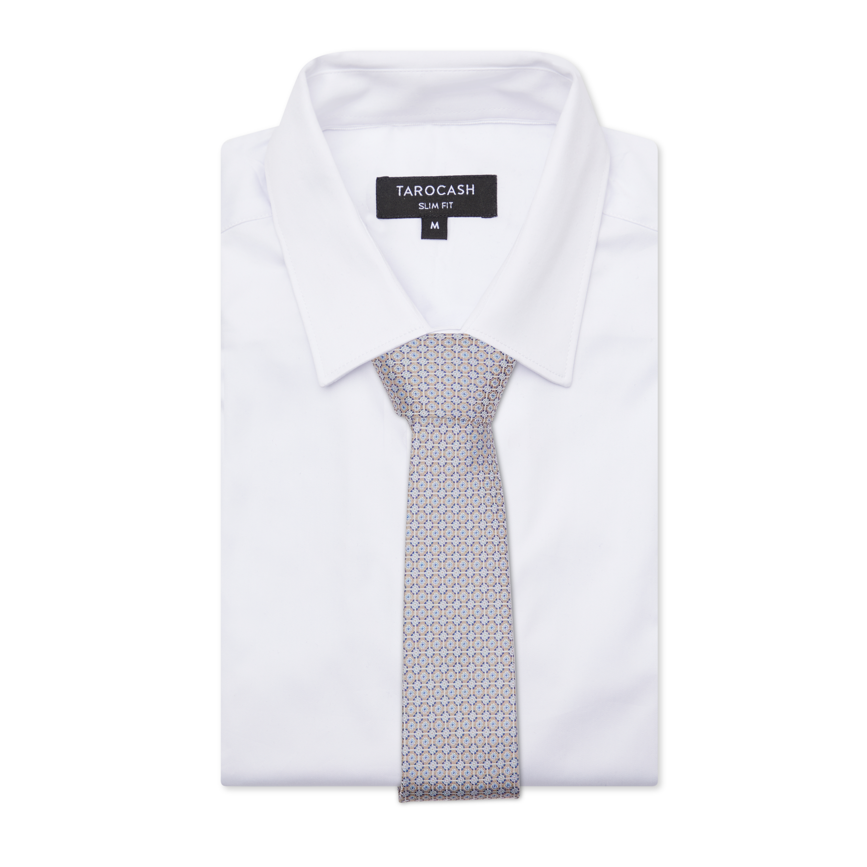 Blue Gene Geo Silk Tie