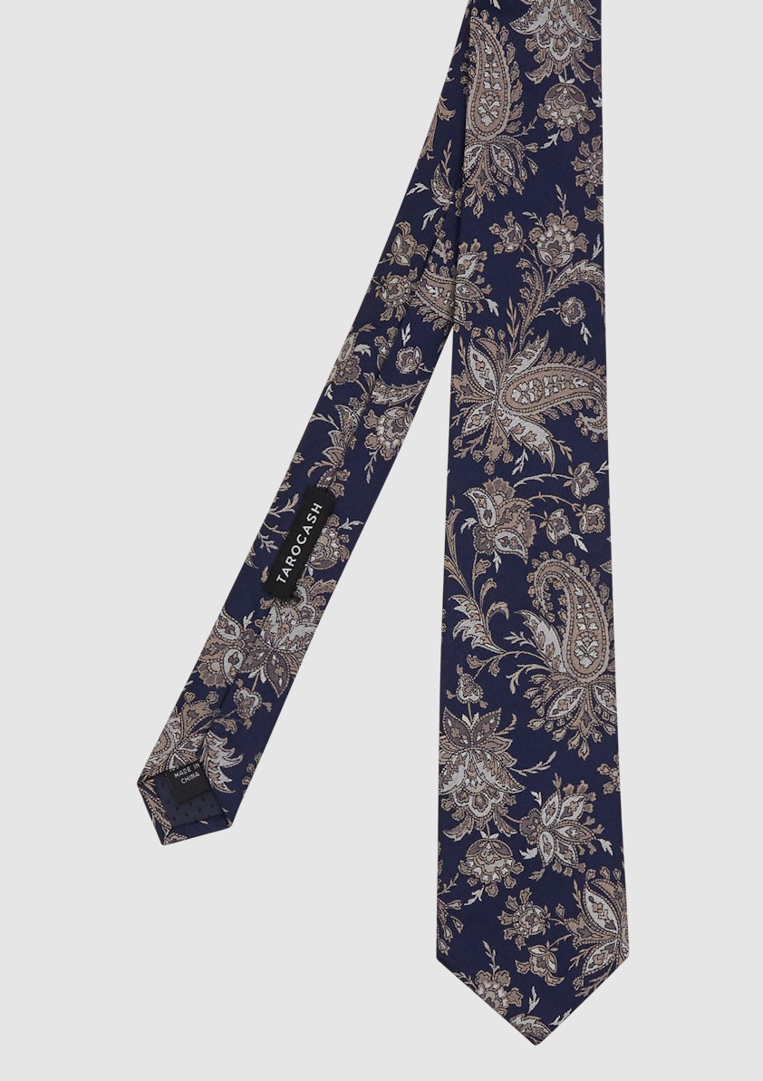 Thiago Floral Silk Tie