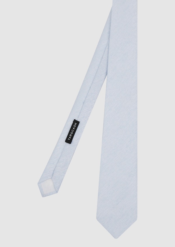 Alban Textured Linen Tie
