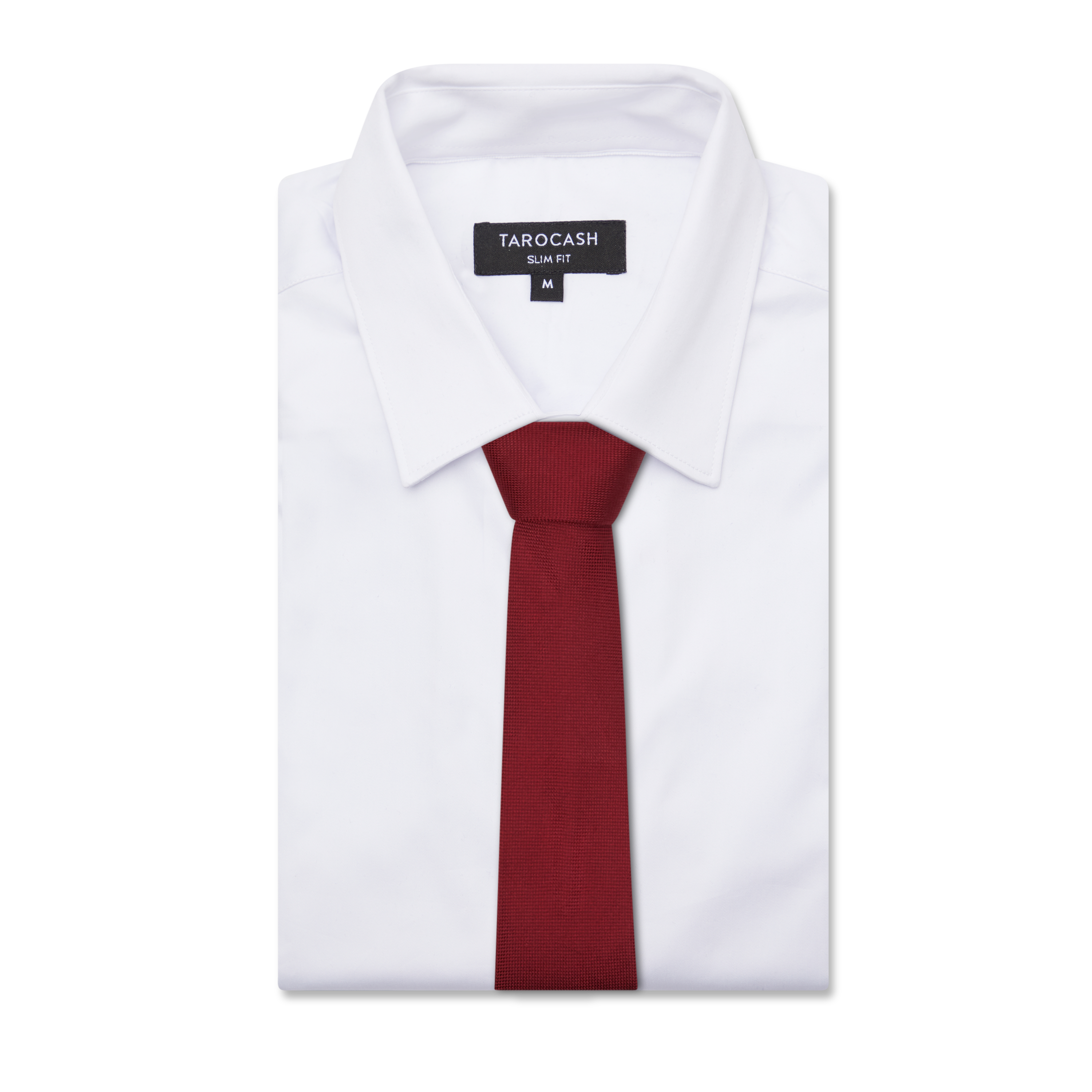 Red Hague Textured Silk Tie