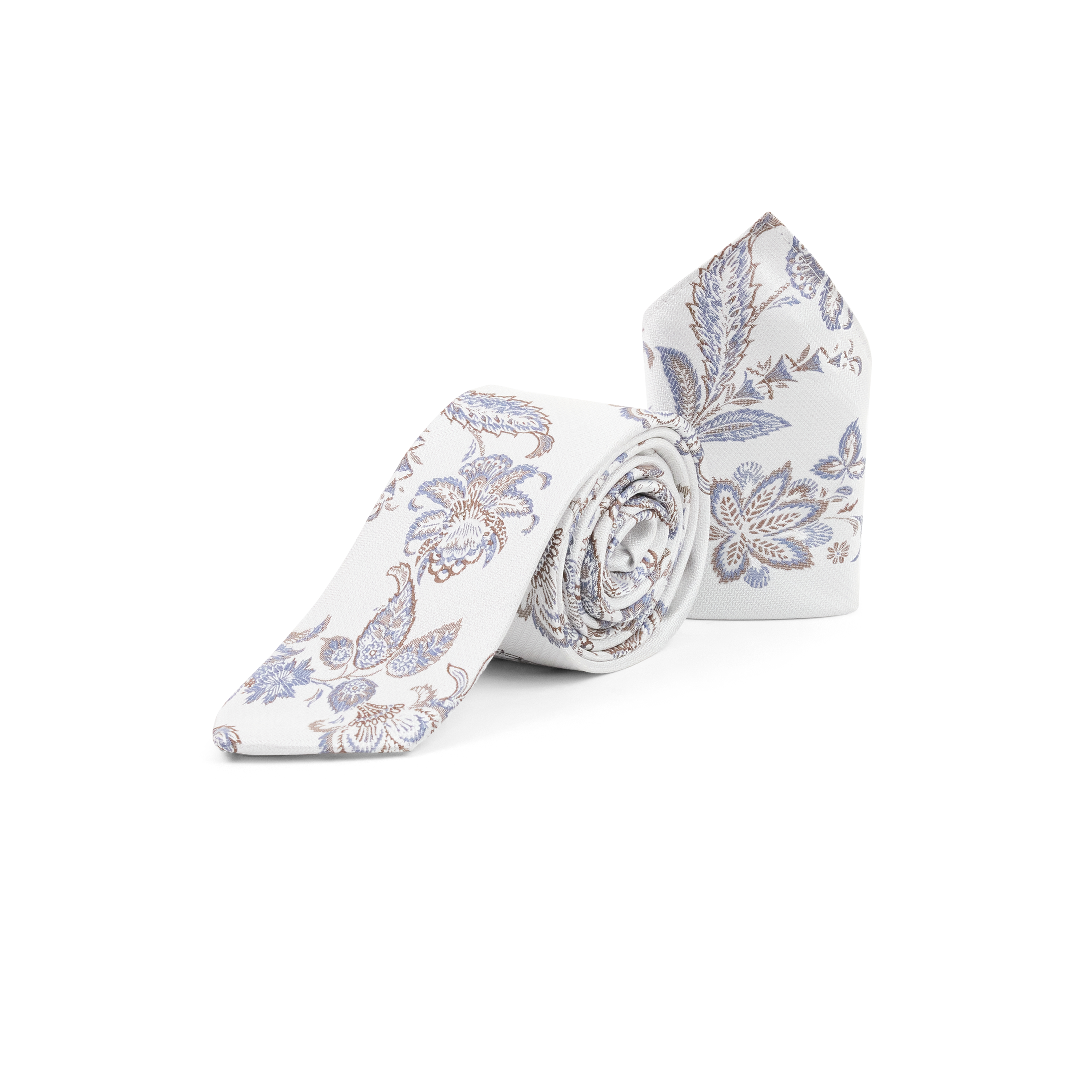 Fiennes Silk Pocket Square