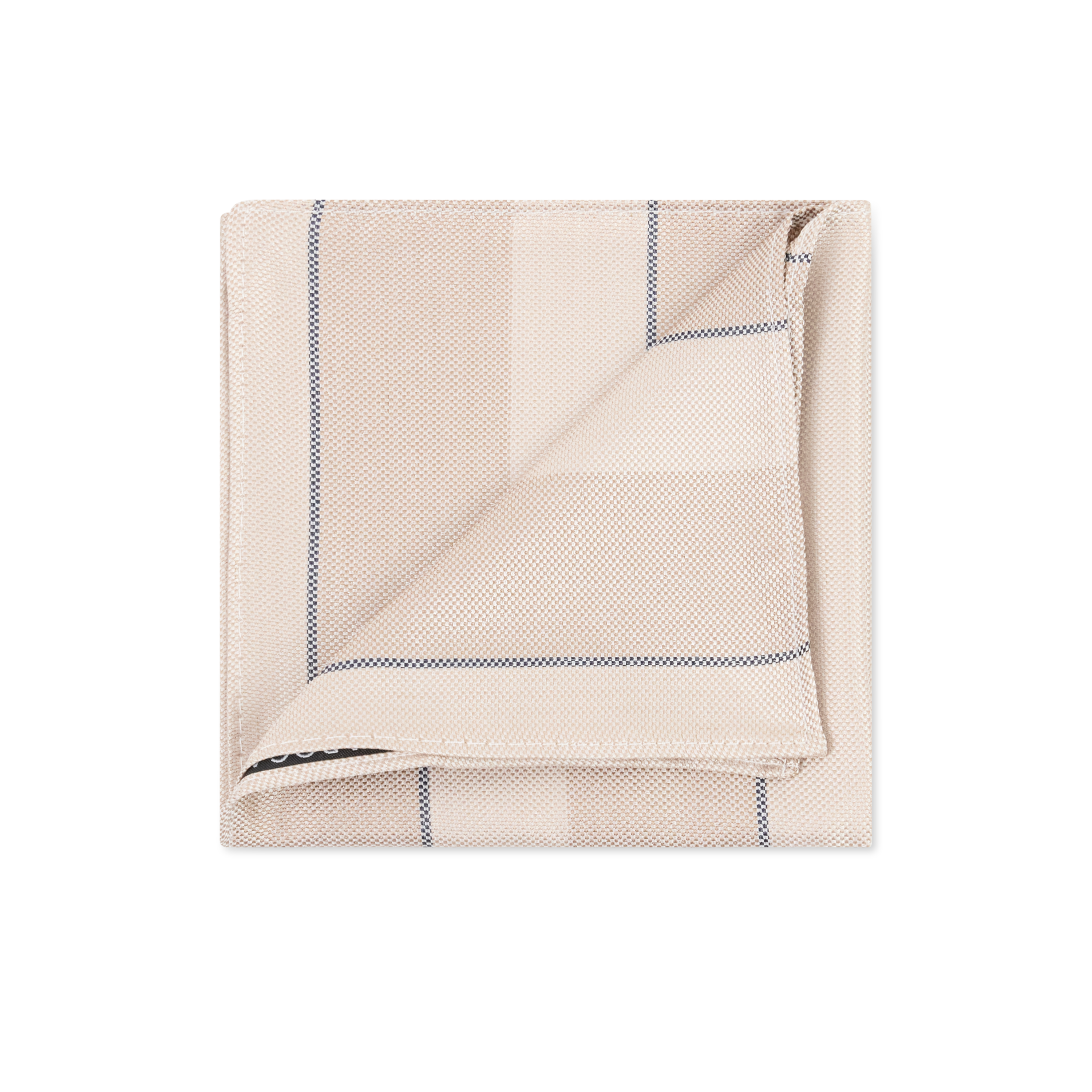 Hawkes Stripe Pocket Square