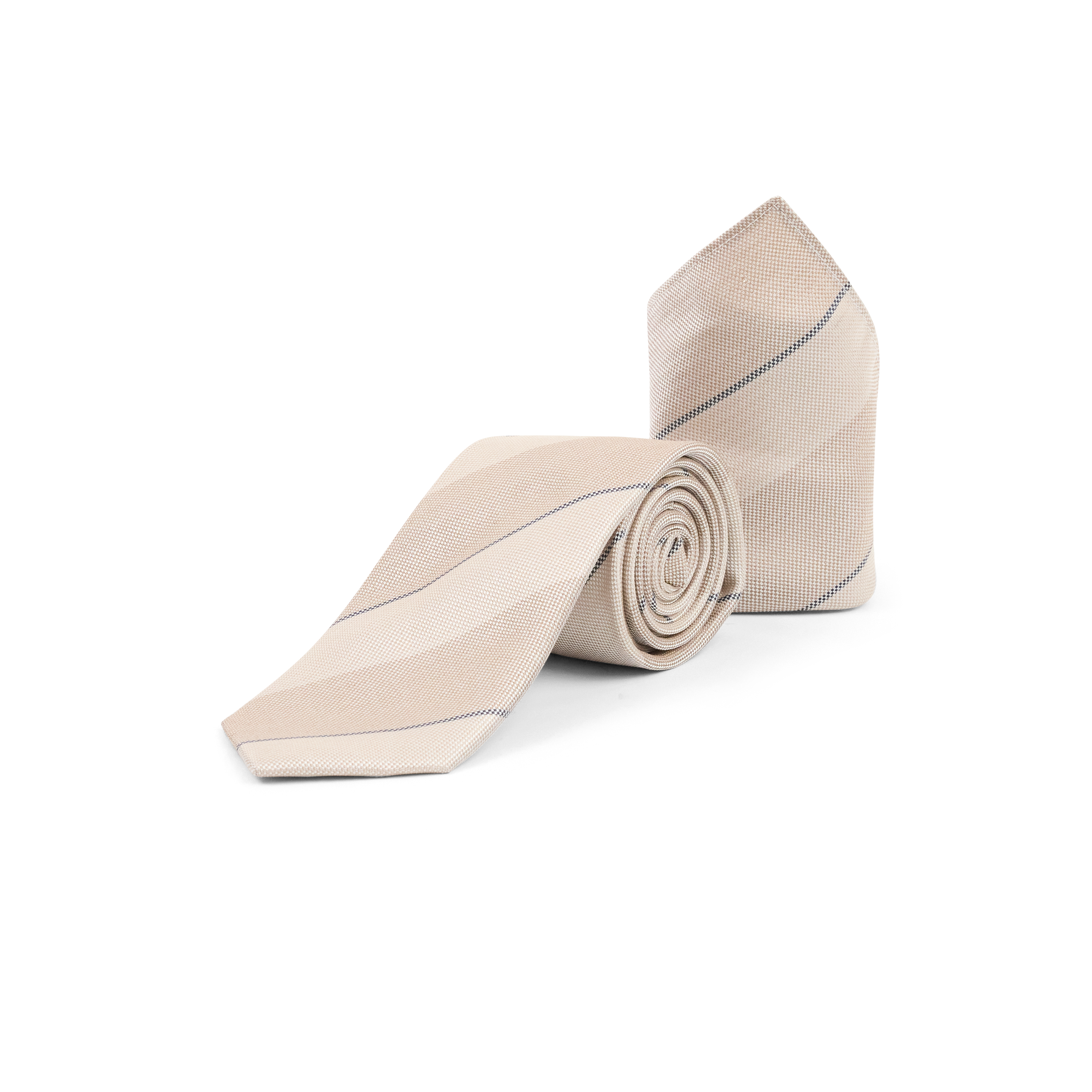 Hawkes Stripe Pocket Square