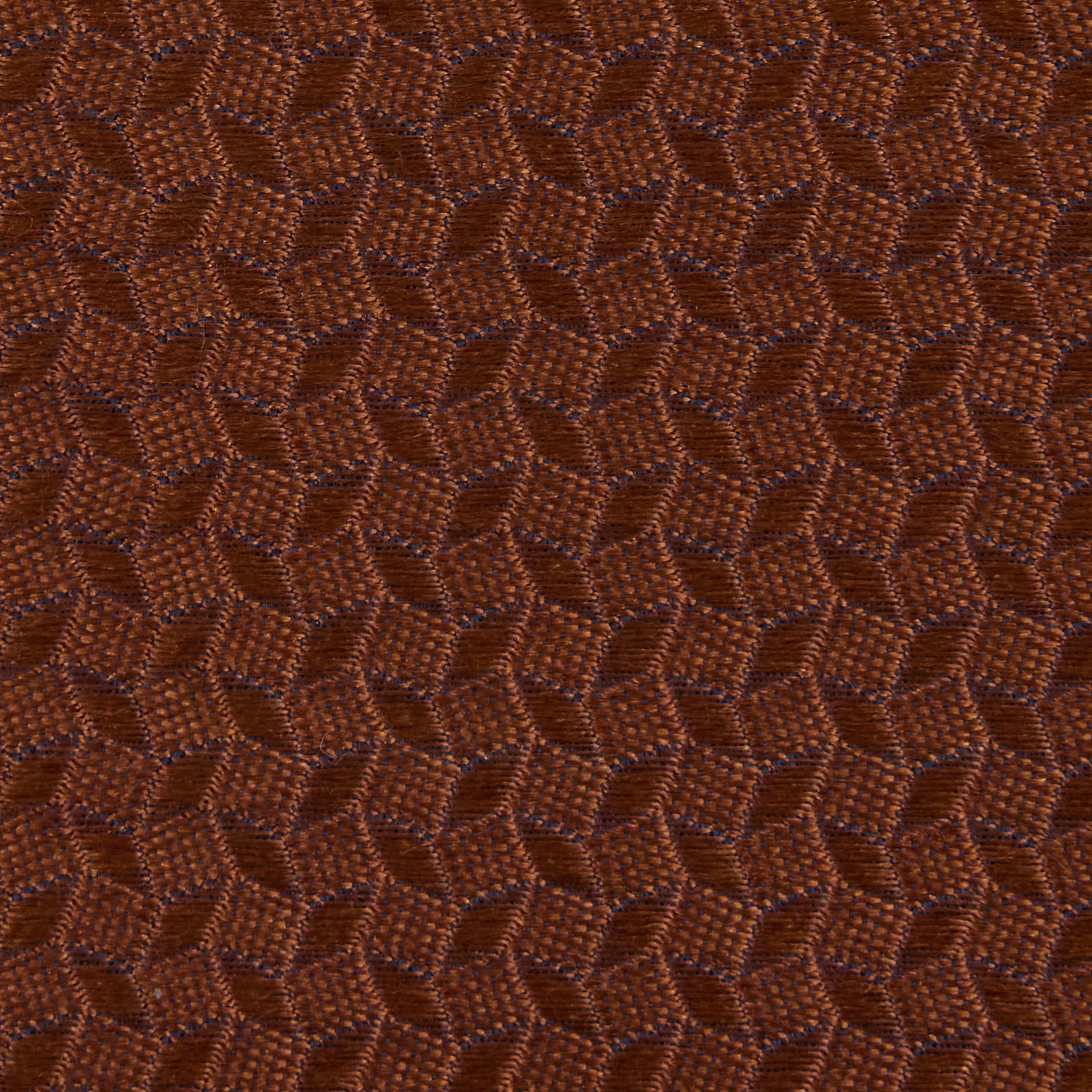 Rust Devon Silk Pocket Square